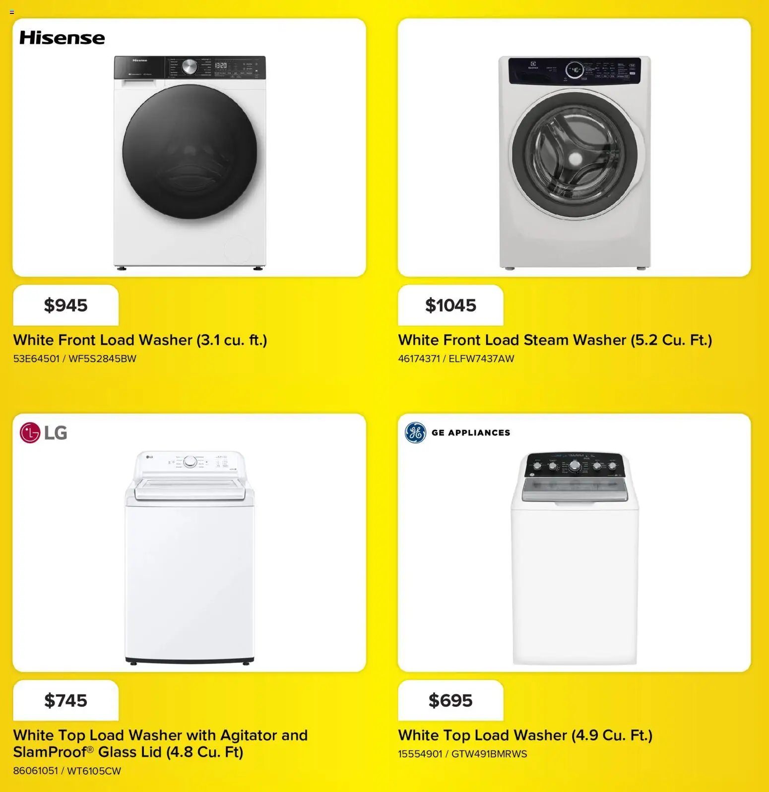 Leon's flyer - BBFL Appliances