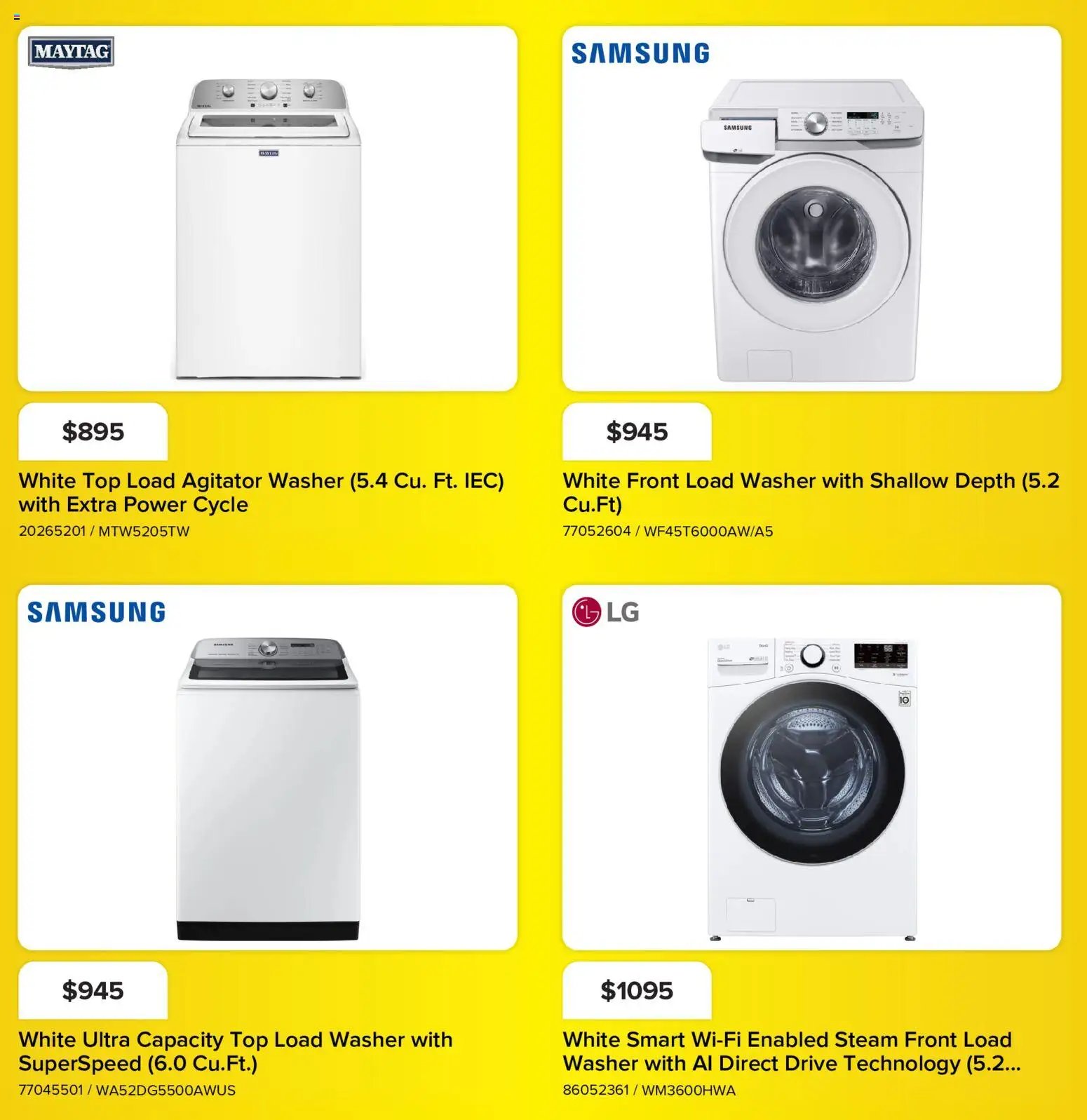 Leon's flyer - BBFL Appliances