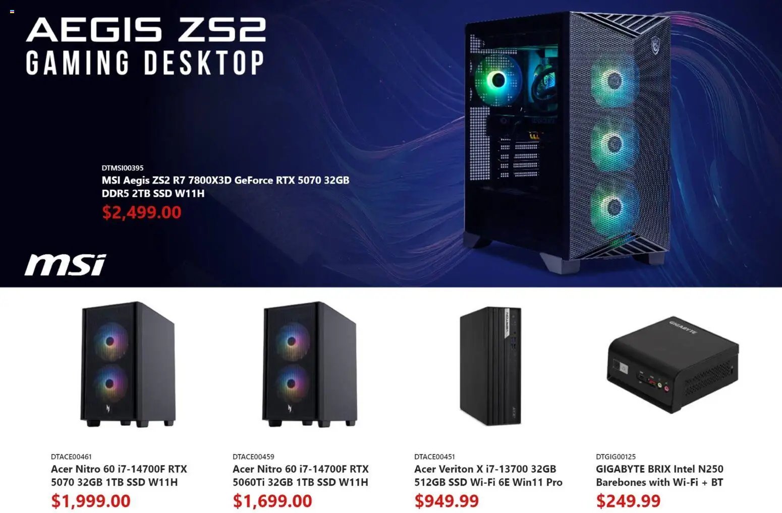 Canada Computers - Weekly flyer