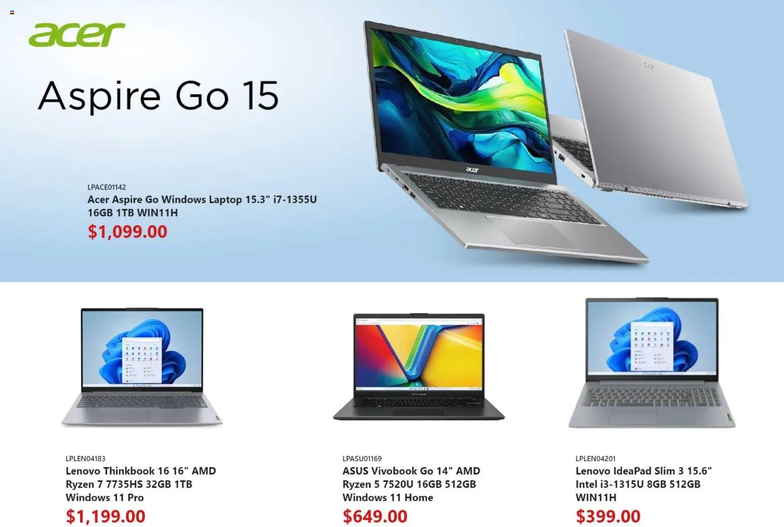 Canada Computers - Weekly flyer