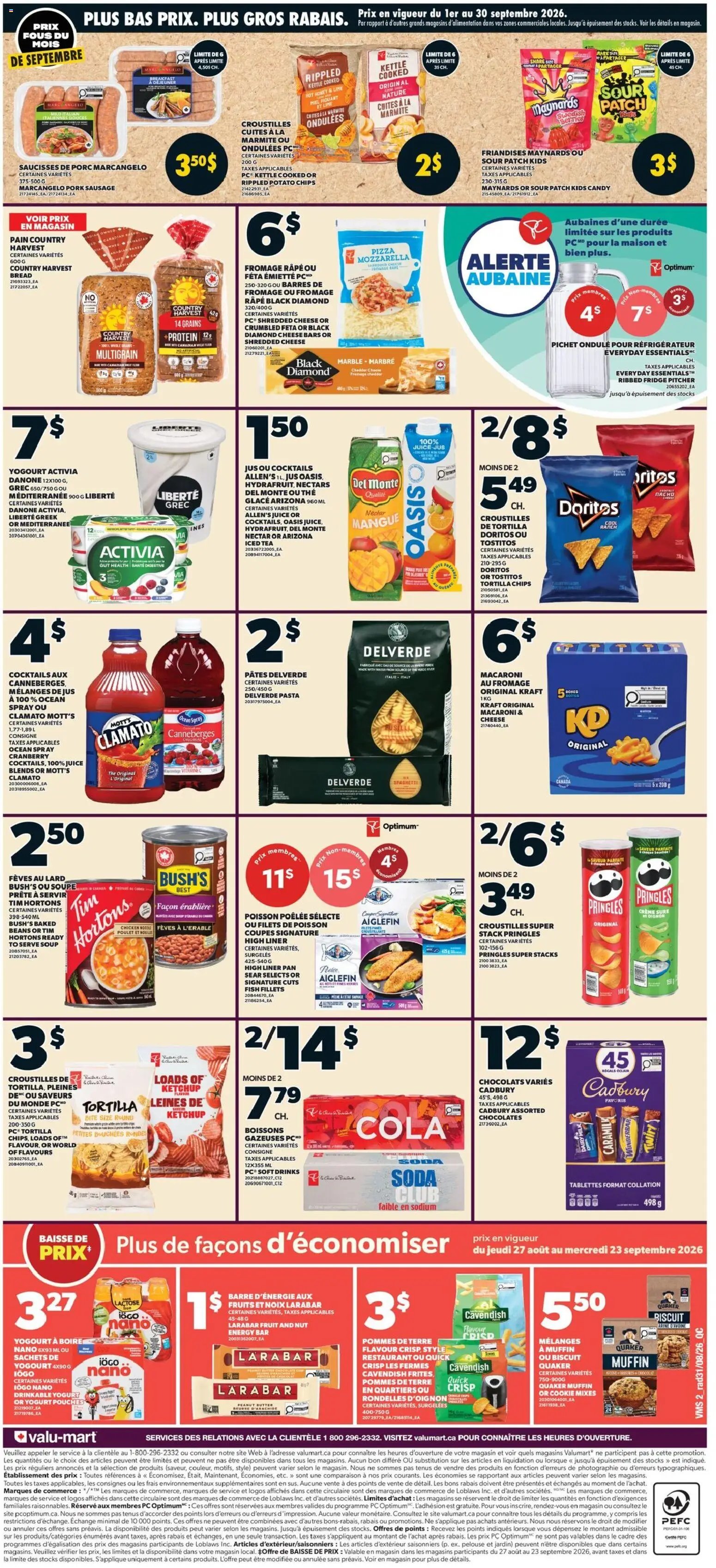Valu Mart circulaire