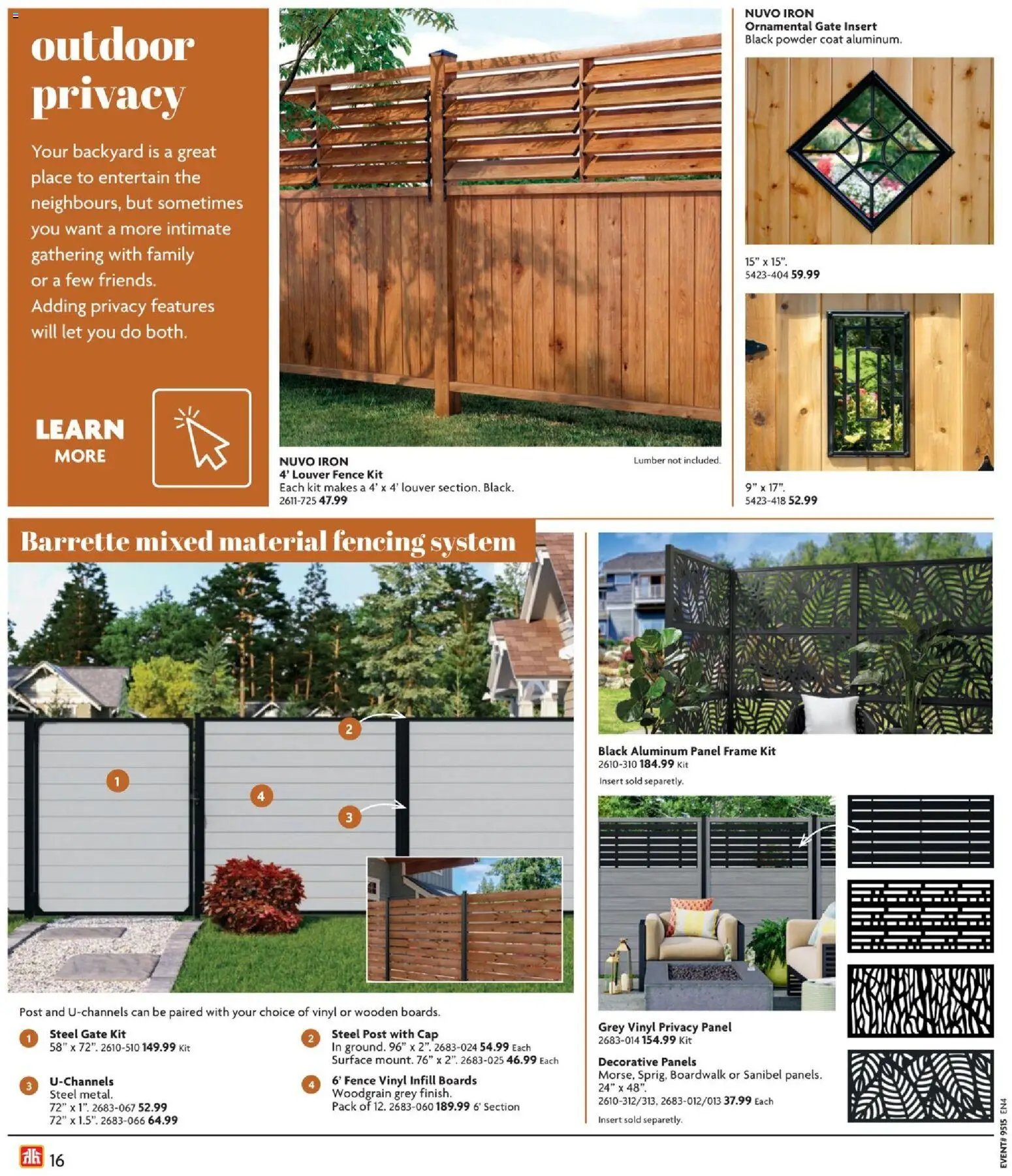 Home Hardware flyer - Building Guide (2026-04-09 - 2026-07-31) | 16