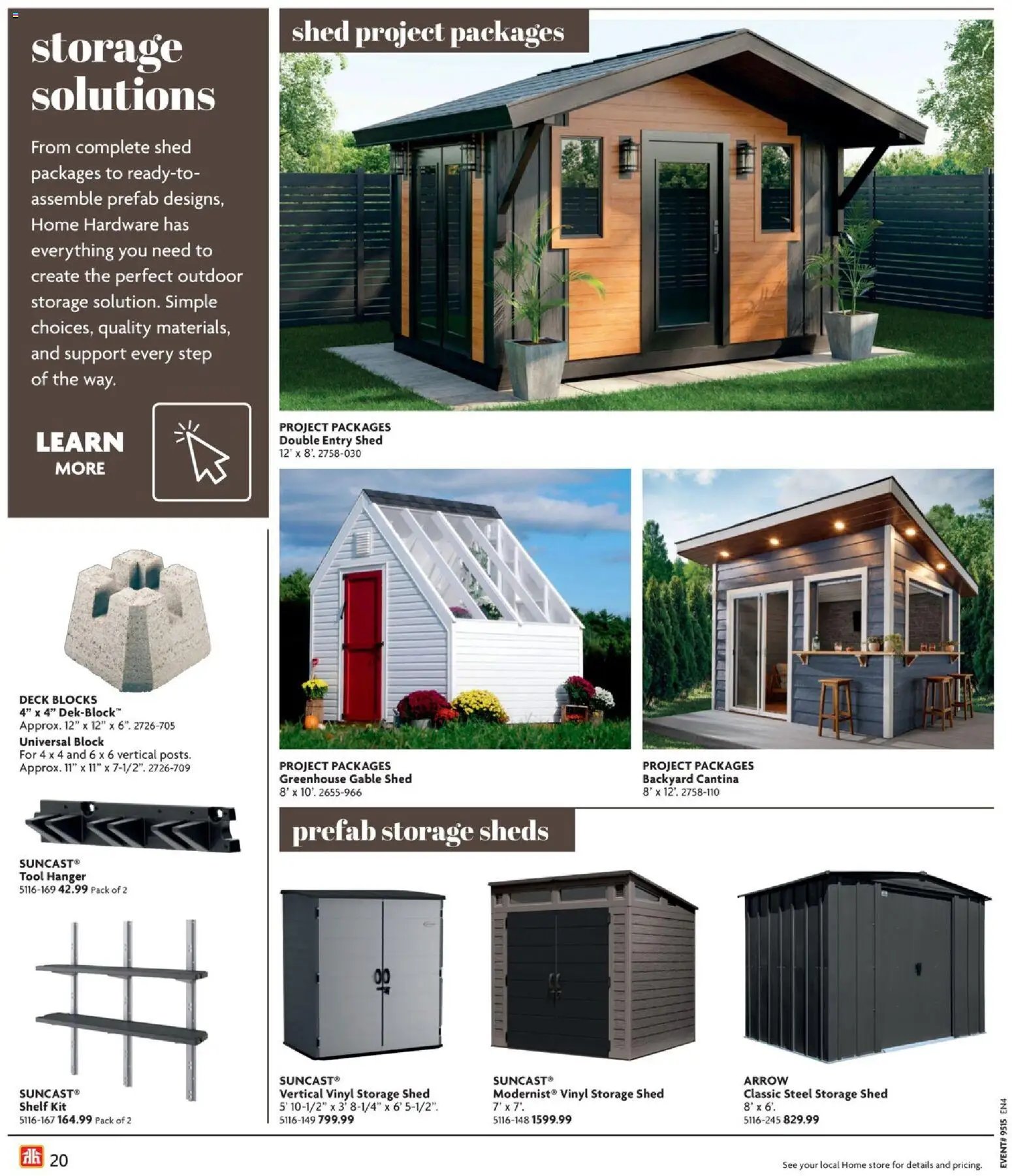 Home Hardware flyer - Building Guide (2026-04-09 - 2026-07-31) | 20