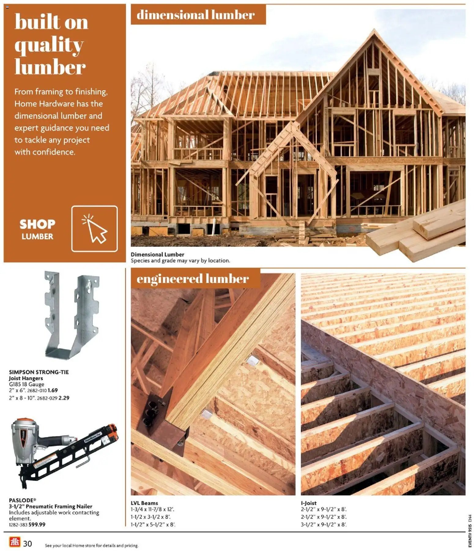Home Hardware flyer - Building Guide (2026-04-09 - 2026-07-31) | 30