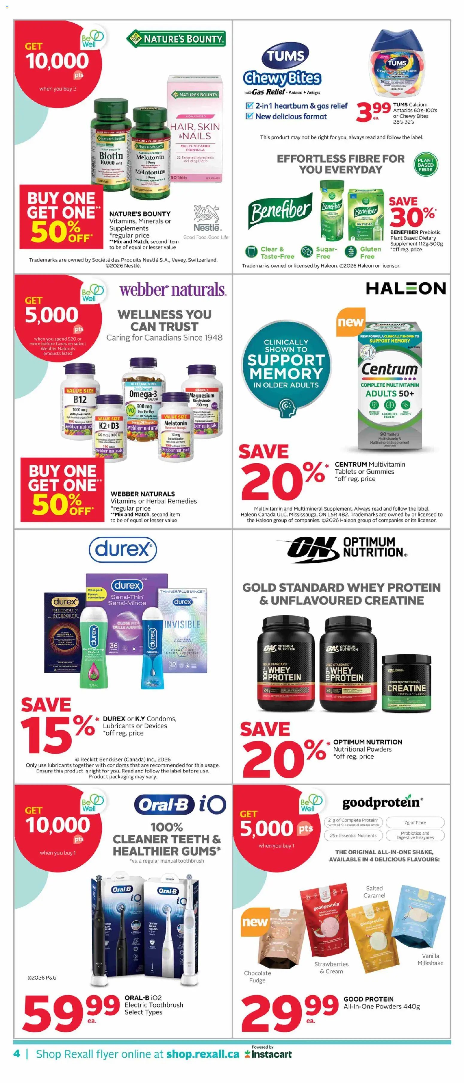 Rexall weekly flyer / circulaire