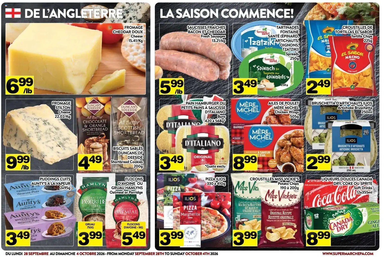 Pa Supermarché weekly flyer / circulaire