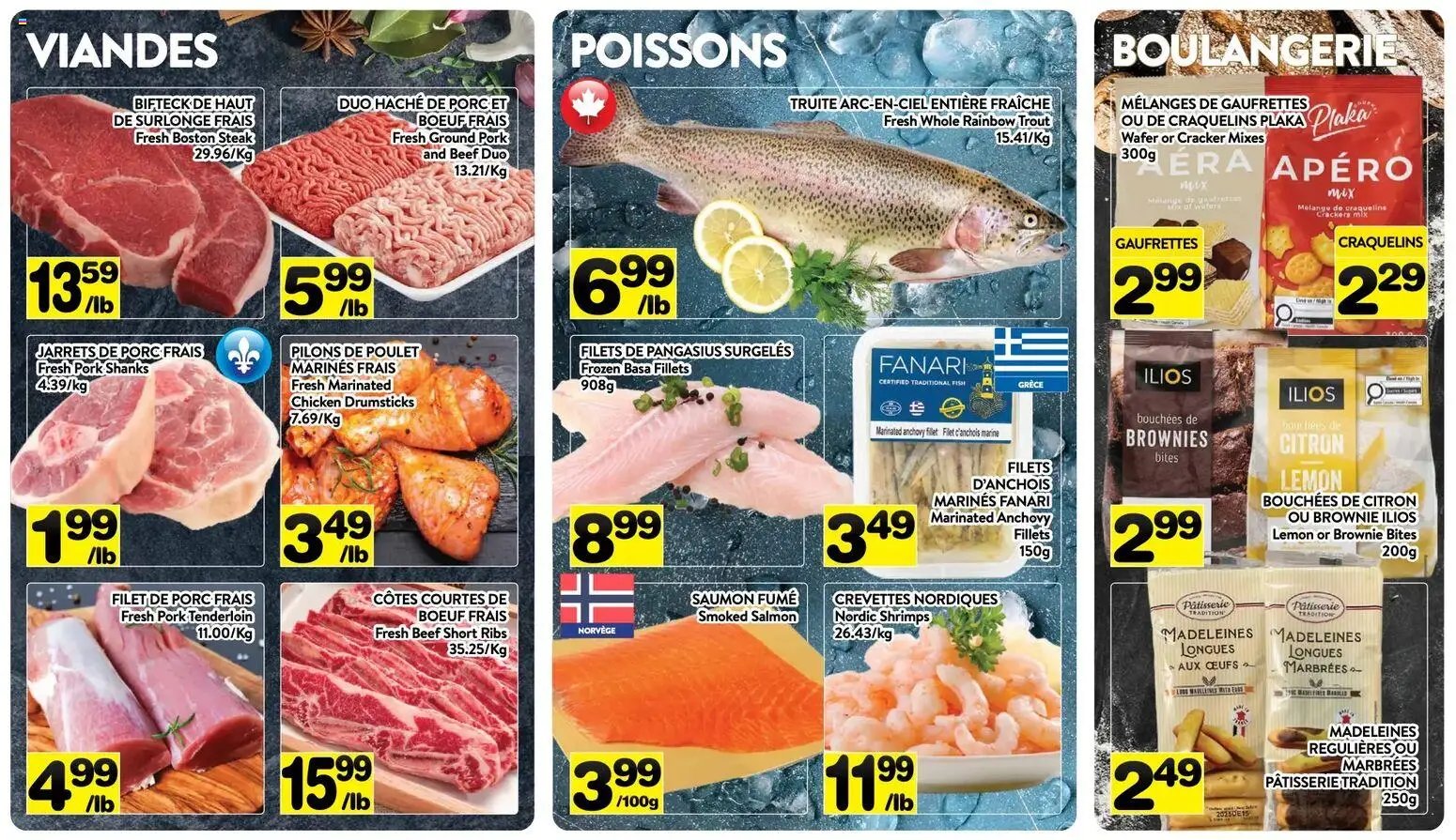 Pa Supermarché weekly flyer / circulaire