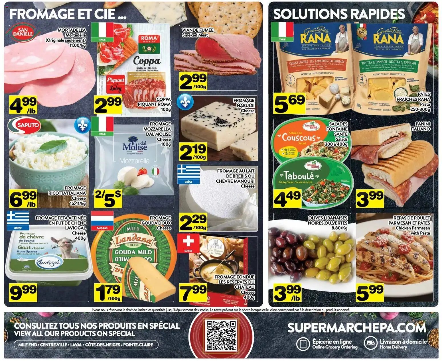 Pa Supermarché weekly flyer / circulaire