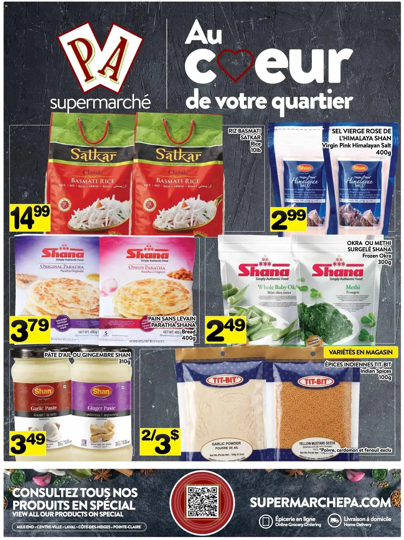 Pa Supermarché weekly flyer / circulaire