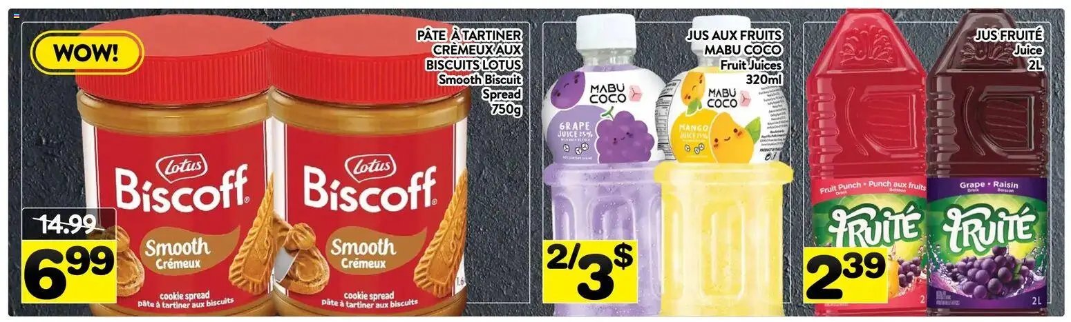Pa Supermarché weekly flyer / circulaire