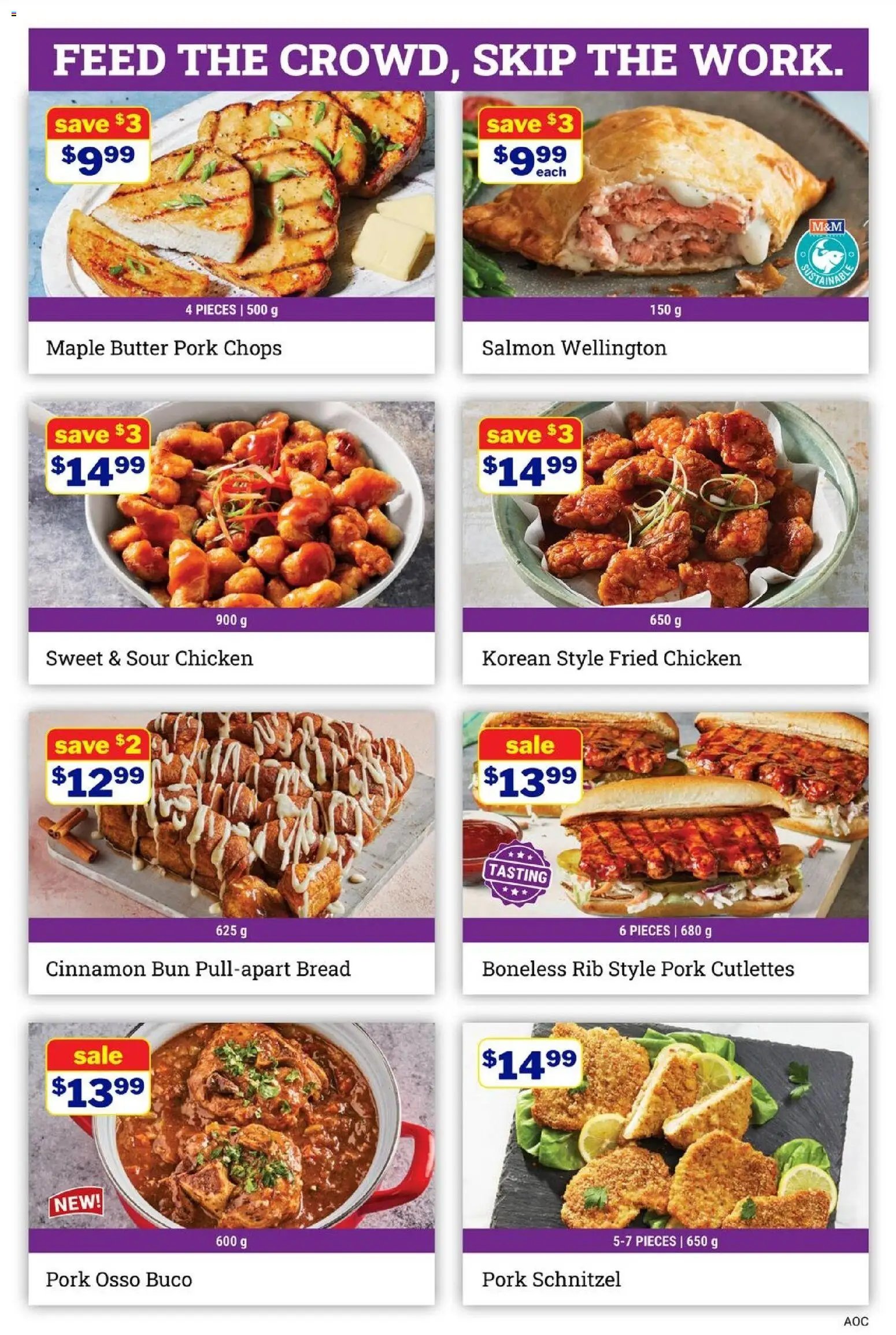 M&M Food Market weekly flyer / circulaire
