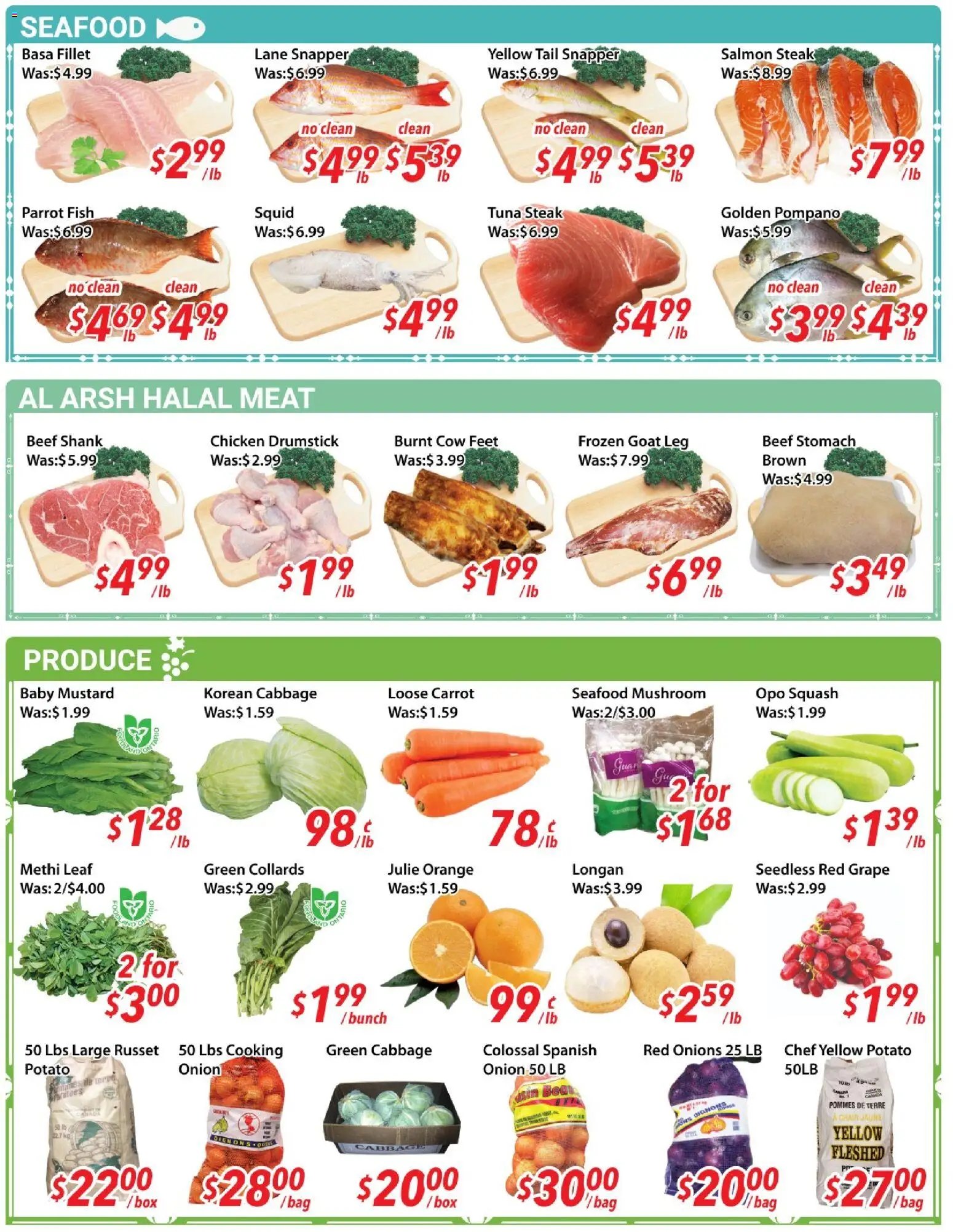 Ample Food Market weekly flyer / circulaire