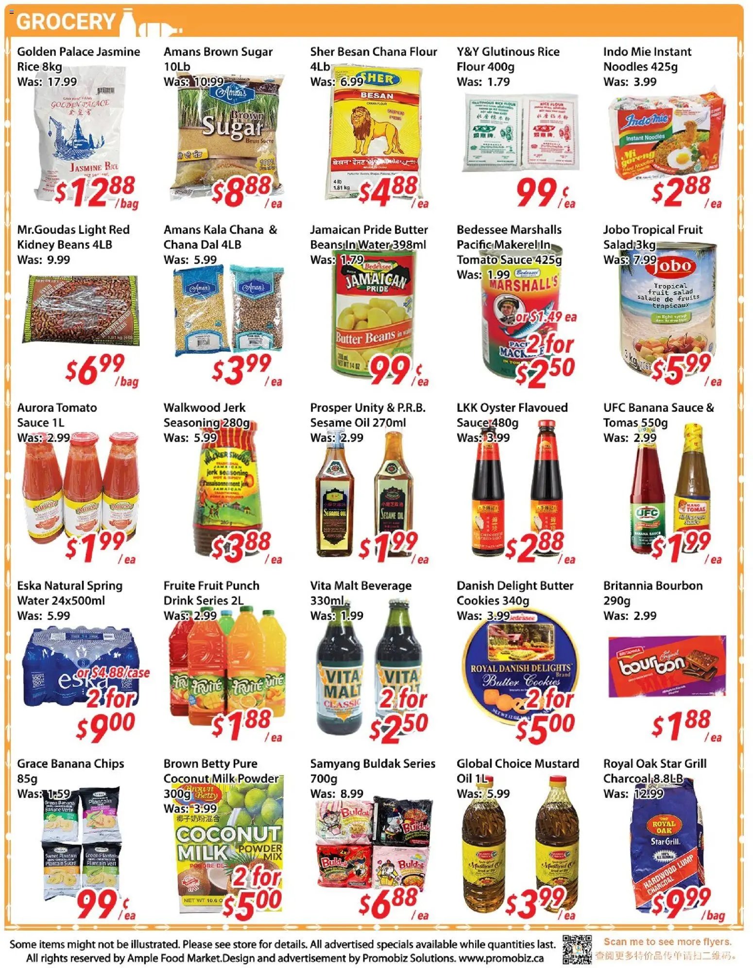 Ample Food Market weekly flyer / circulaire