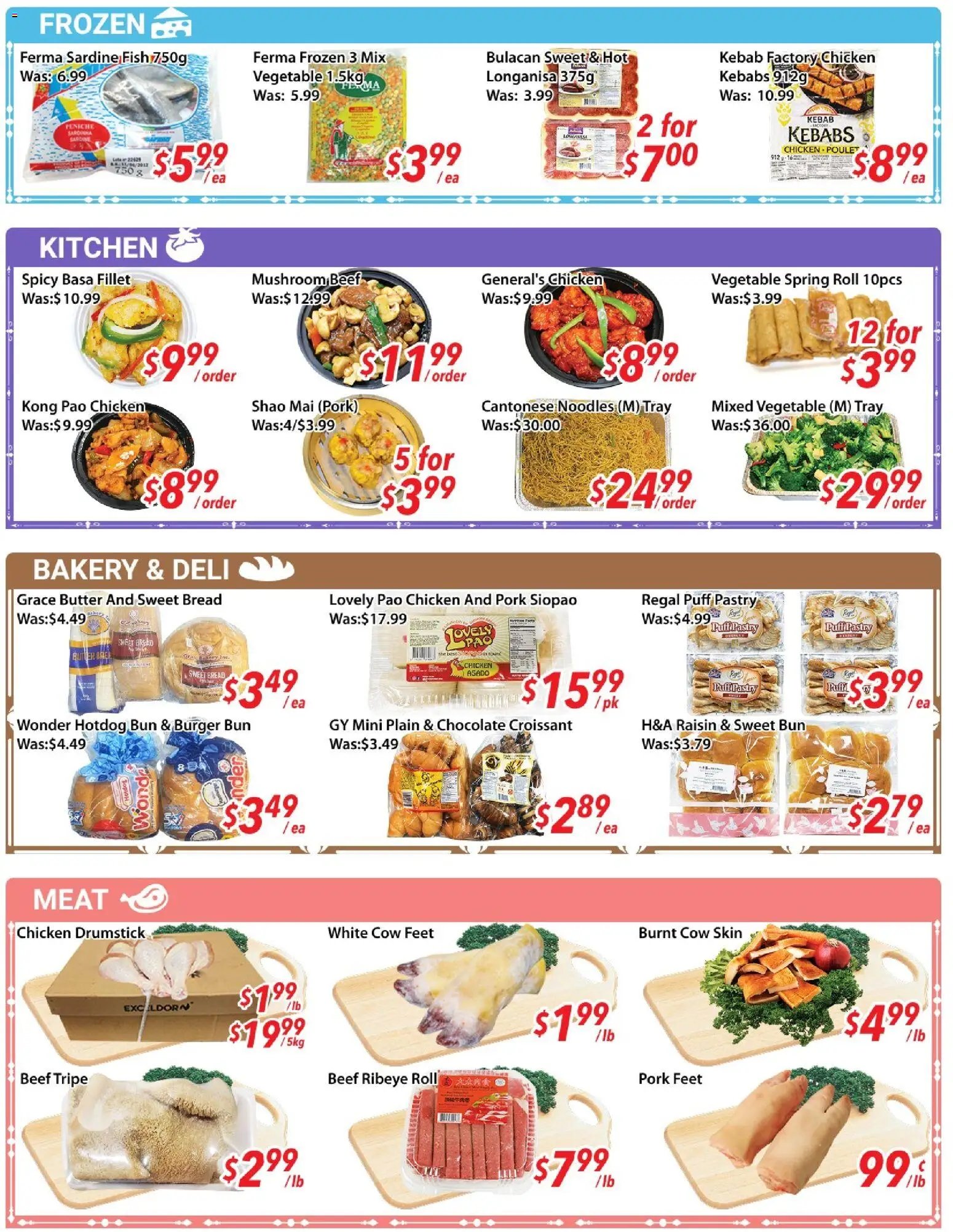 Ample Food Market weekly flyer / circulaire