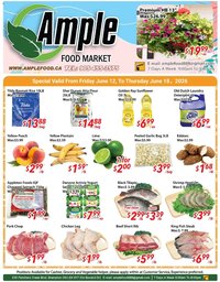 Ample Food Market weekly flyer / circulaire