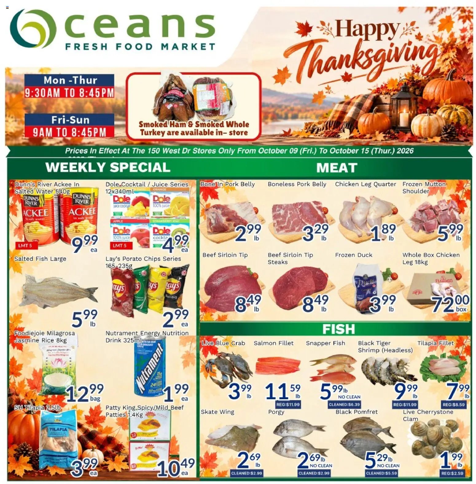 Oceans weekly flyer - Brampton