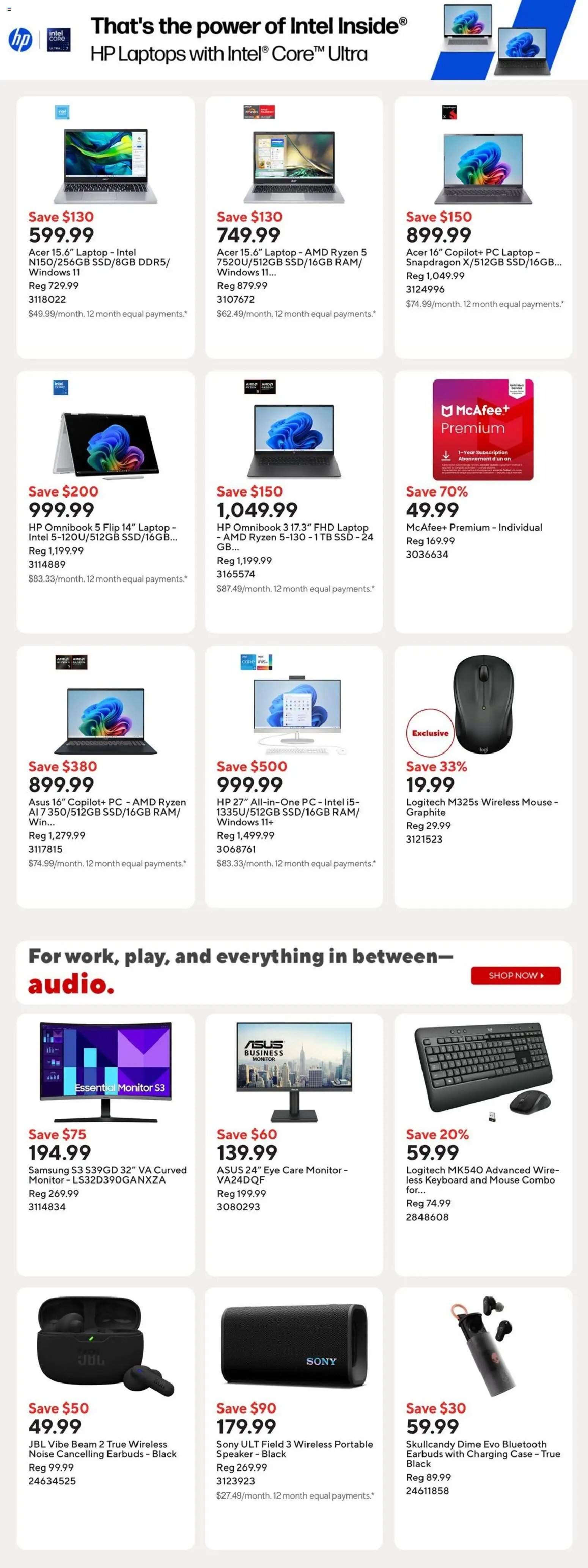 Staples weekly flyer / circulaire