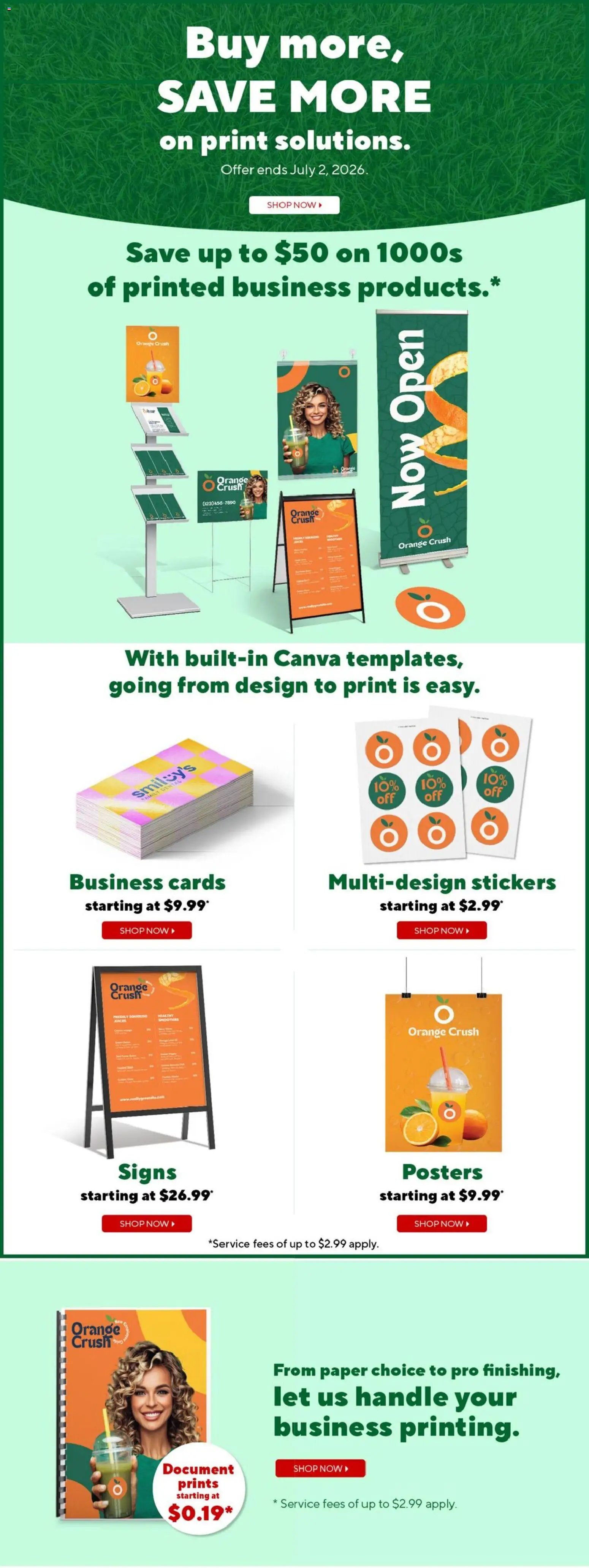 Staples weekly flyer / circulaire