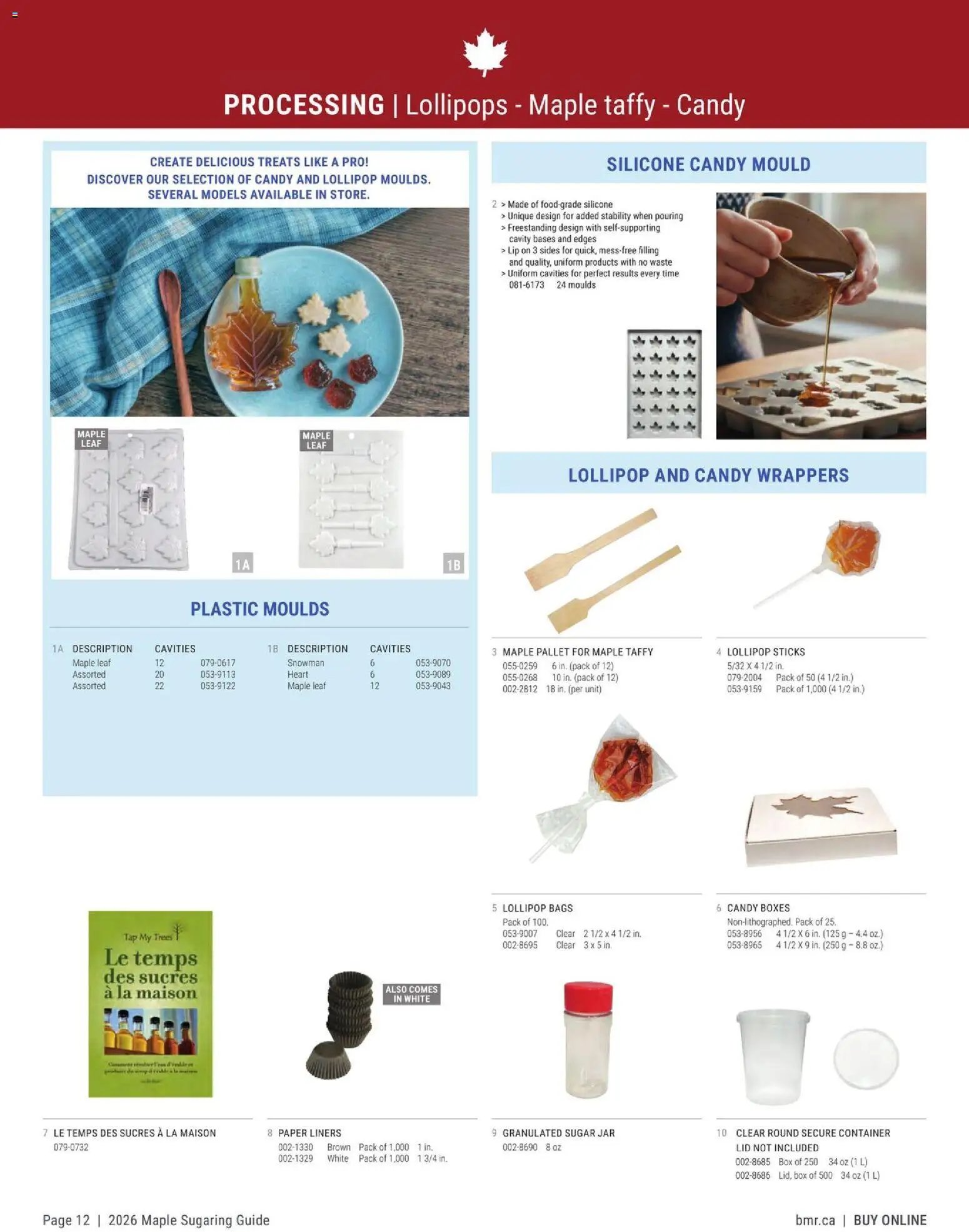 BMR - Agrizone Maple Sugaring Guide (2026-01-01 - 2026-12-31) | 12