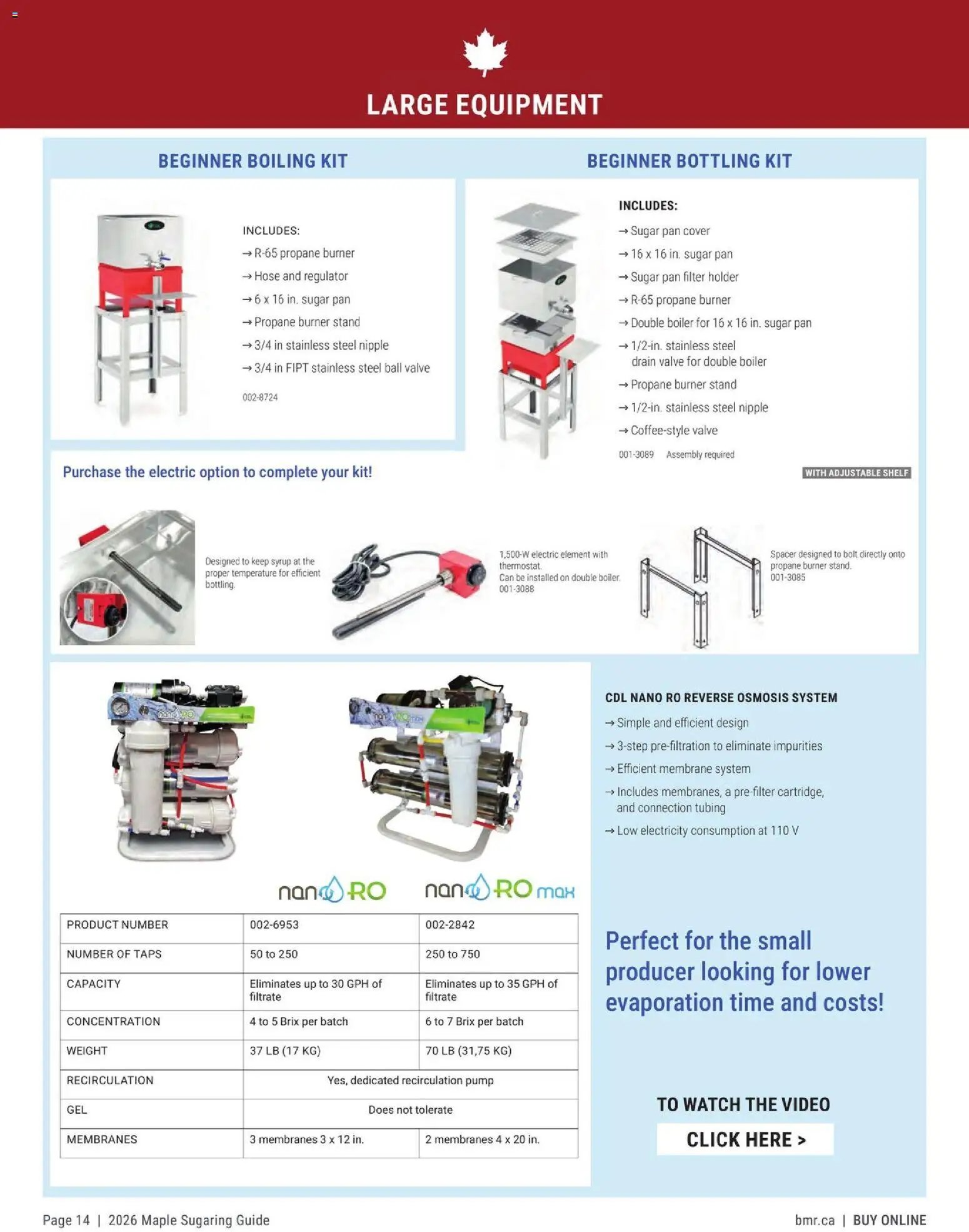 BMR - Agrizone Maple Sugaring Guide (2026-01-01 - 2026-12-31) | 14
