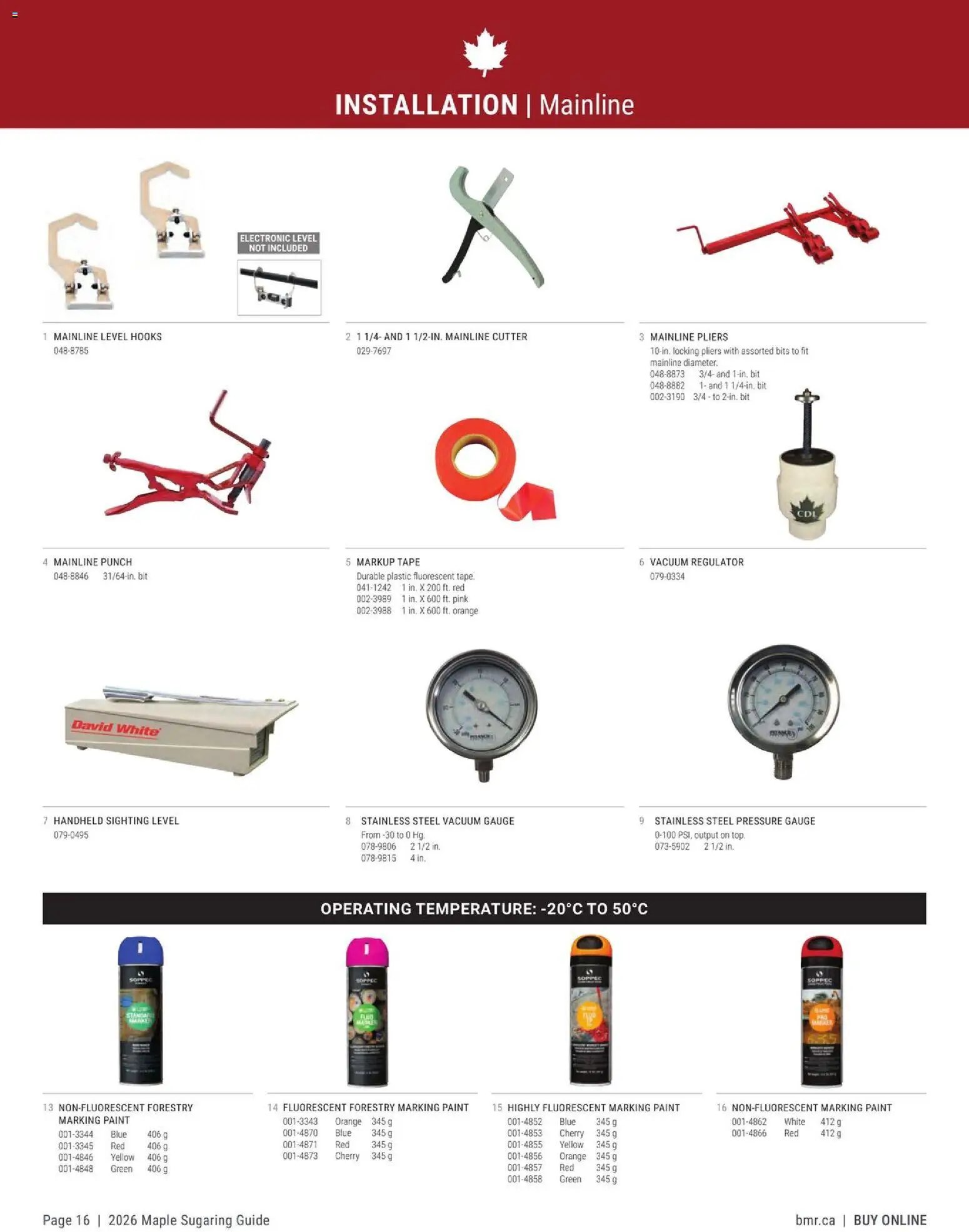 BMR - Agrizone Maple Sugaring Guide (2026-01-01 - 2026-12-31) | 16