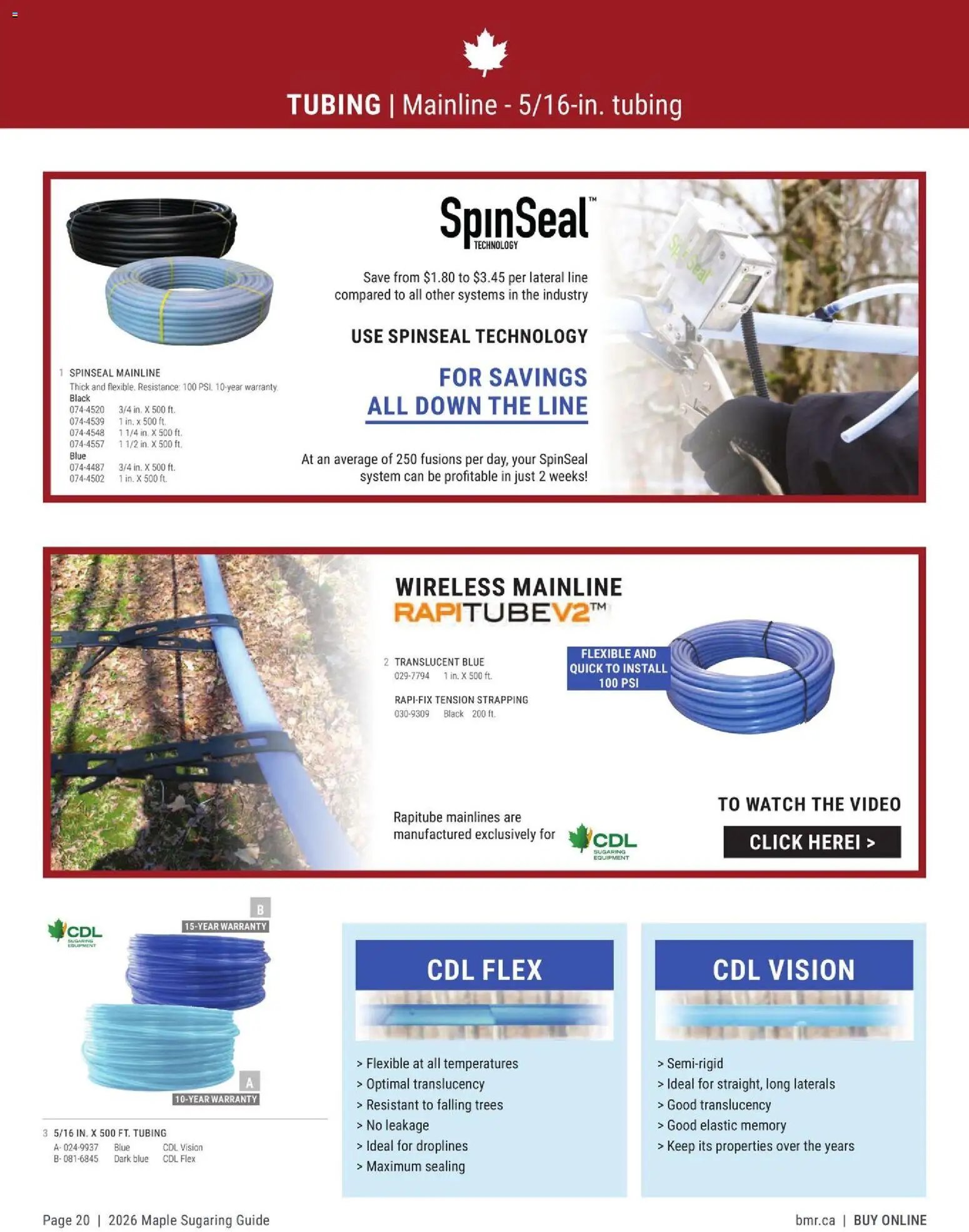 BMR - Agrizone Maple Sugaring Guide (2026-01-01 - 2026-12-31) | 20