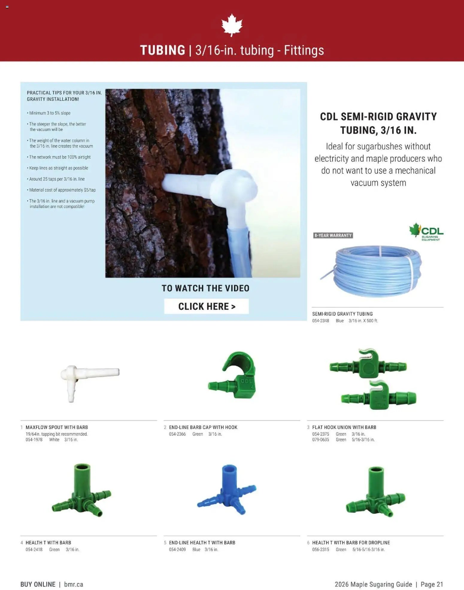 BMR - Agrizone Maple Sugaring Guide (2026-01-01 - 2026-12-31) | 21