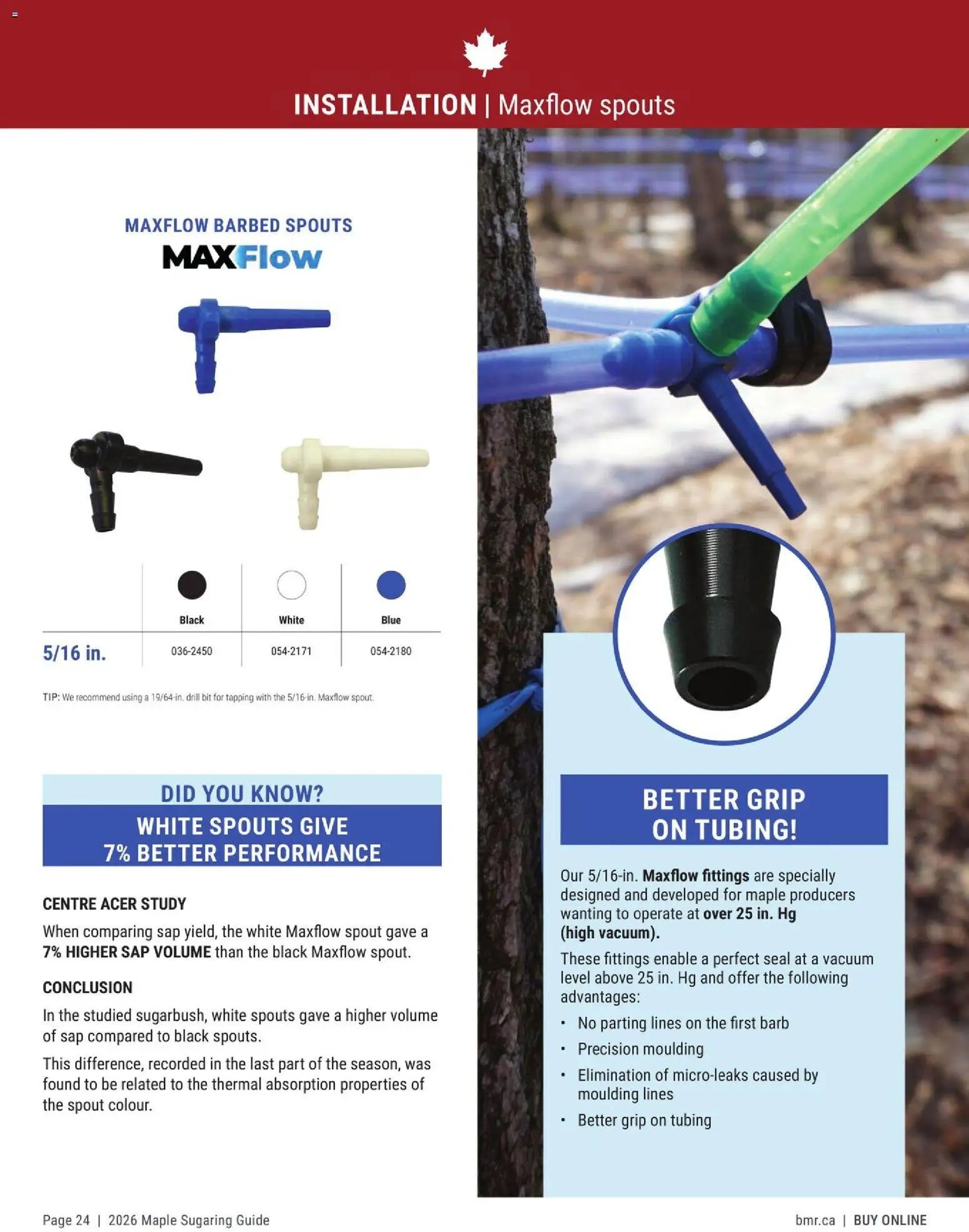 BMR - Agrizone Maple Sugaring Guide (2026-01-01 - 2026-12-31) | 24