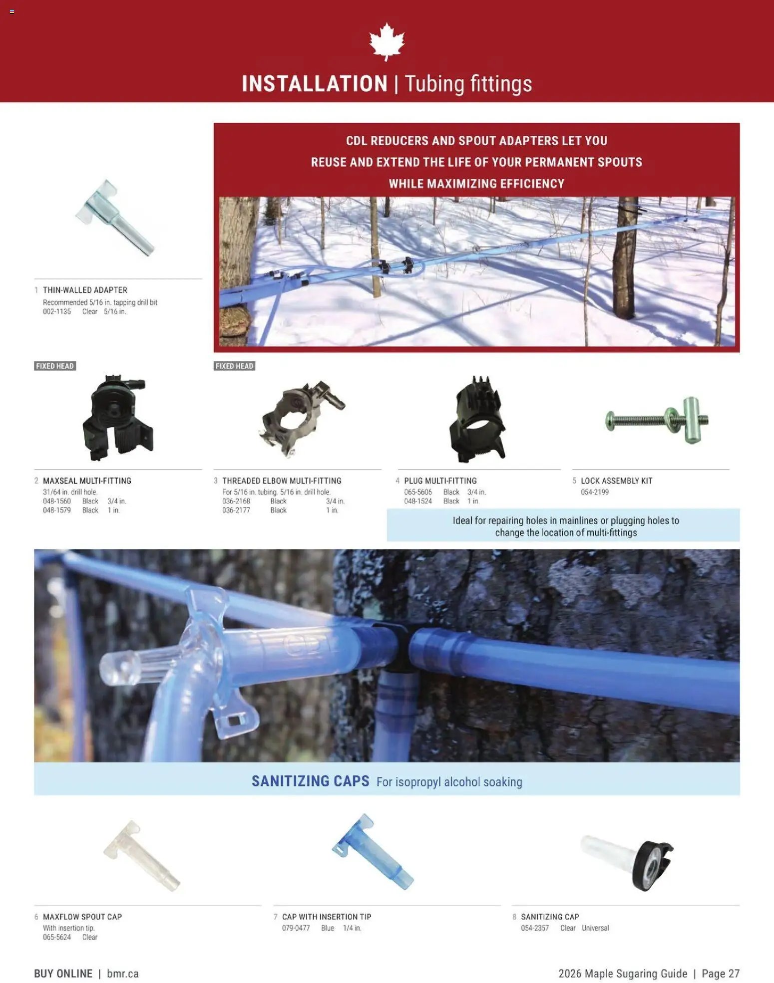 BMR - Agrizone Maple Sugaring Guide (2026-01-01 - 2026-12-31) | 27