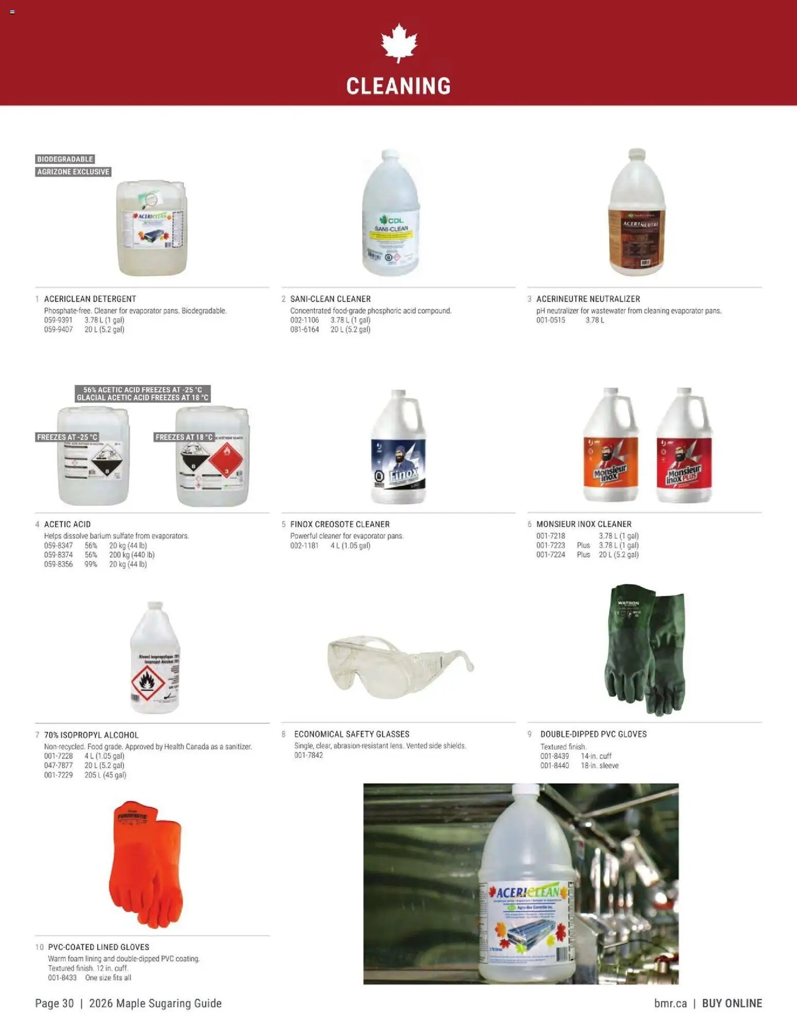 BMR - Agrizone Maple Sugaring Guide (2026-01-01 - 2026-12-31) | 30