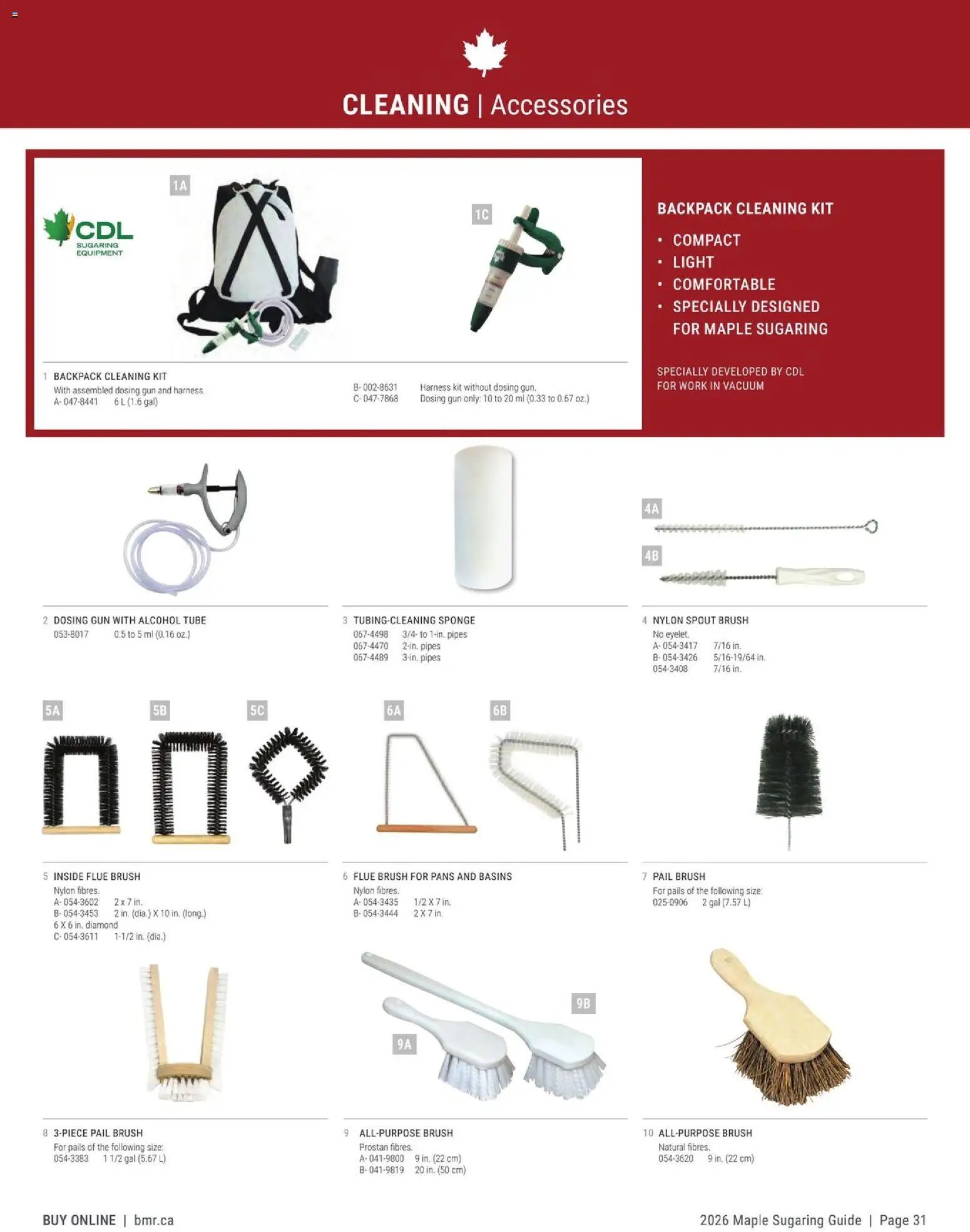 BMR - Agrizone Maple Sugaring Guide (2026-01-01 - 2026-12-31) | 31