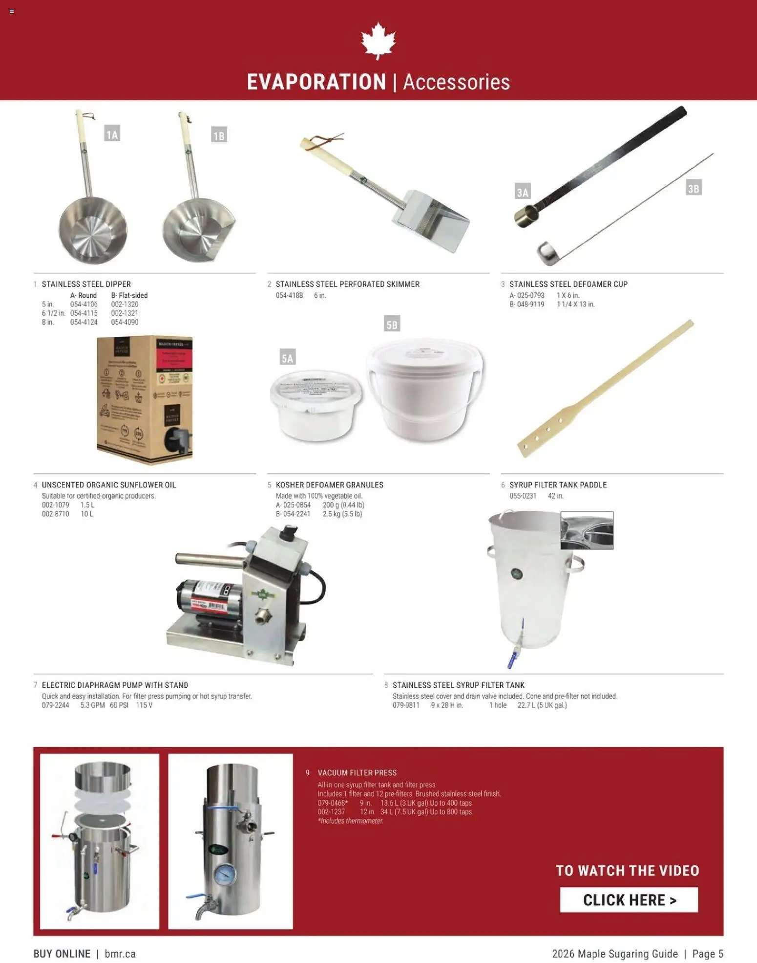 BMR - Agrizone Maple Sugaring Guide (2026-01-01 - 2026-12-31) | 5