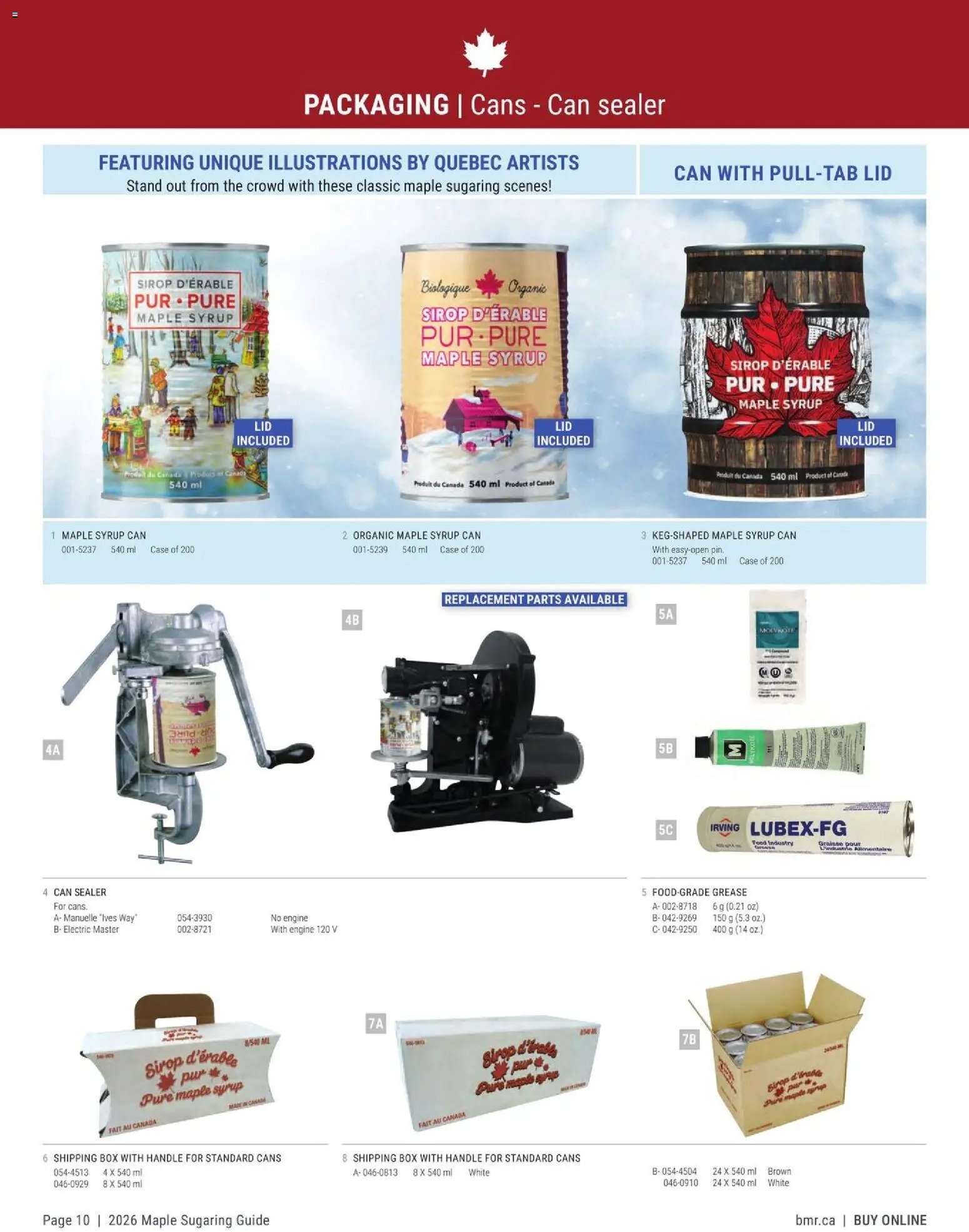 BMR - Agrizone Maple Sugaring Guide (2026-01-01 - 2026-12-31) | 10