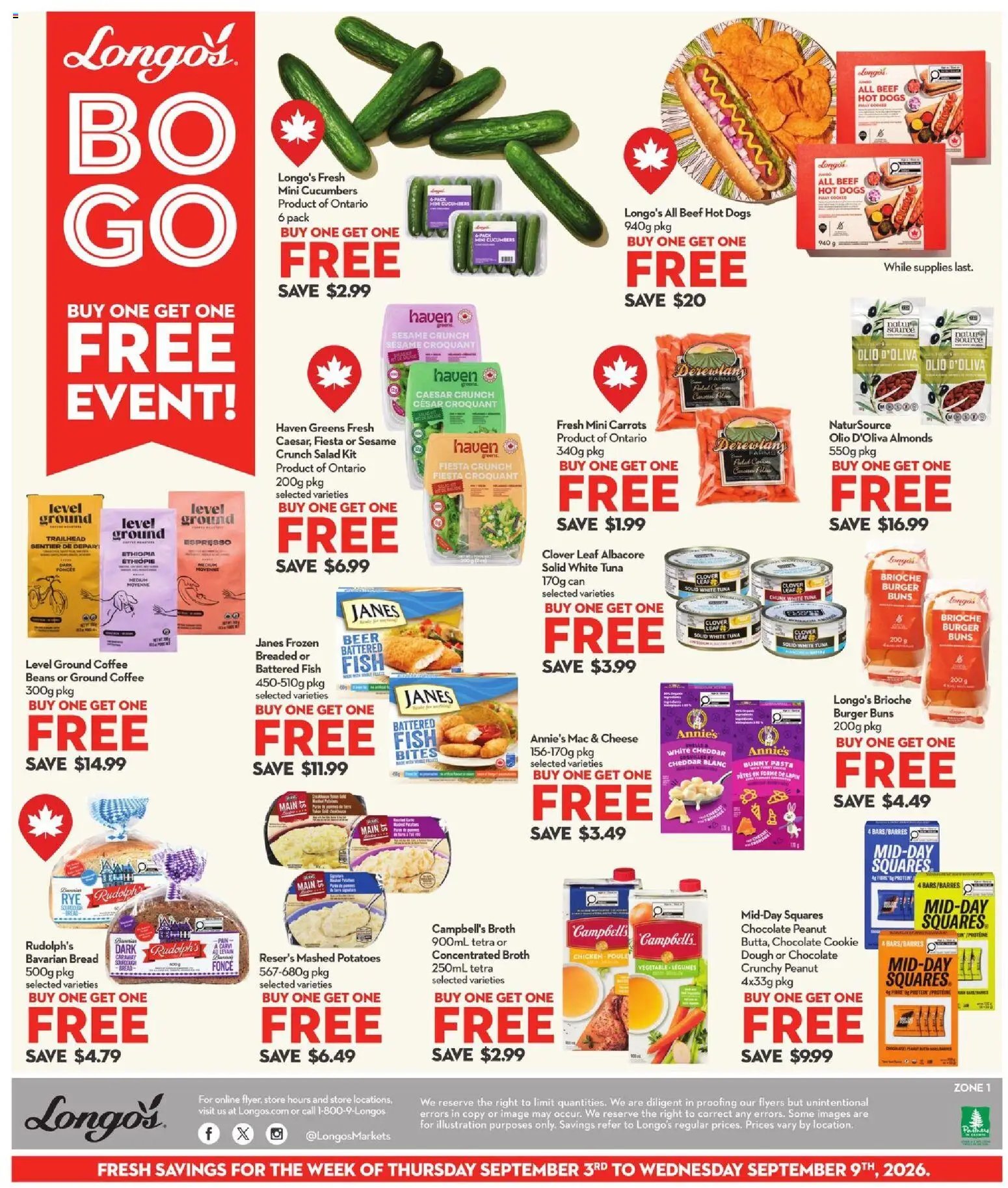 Longo's weekly flyer / circulaire