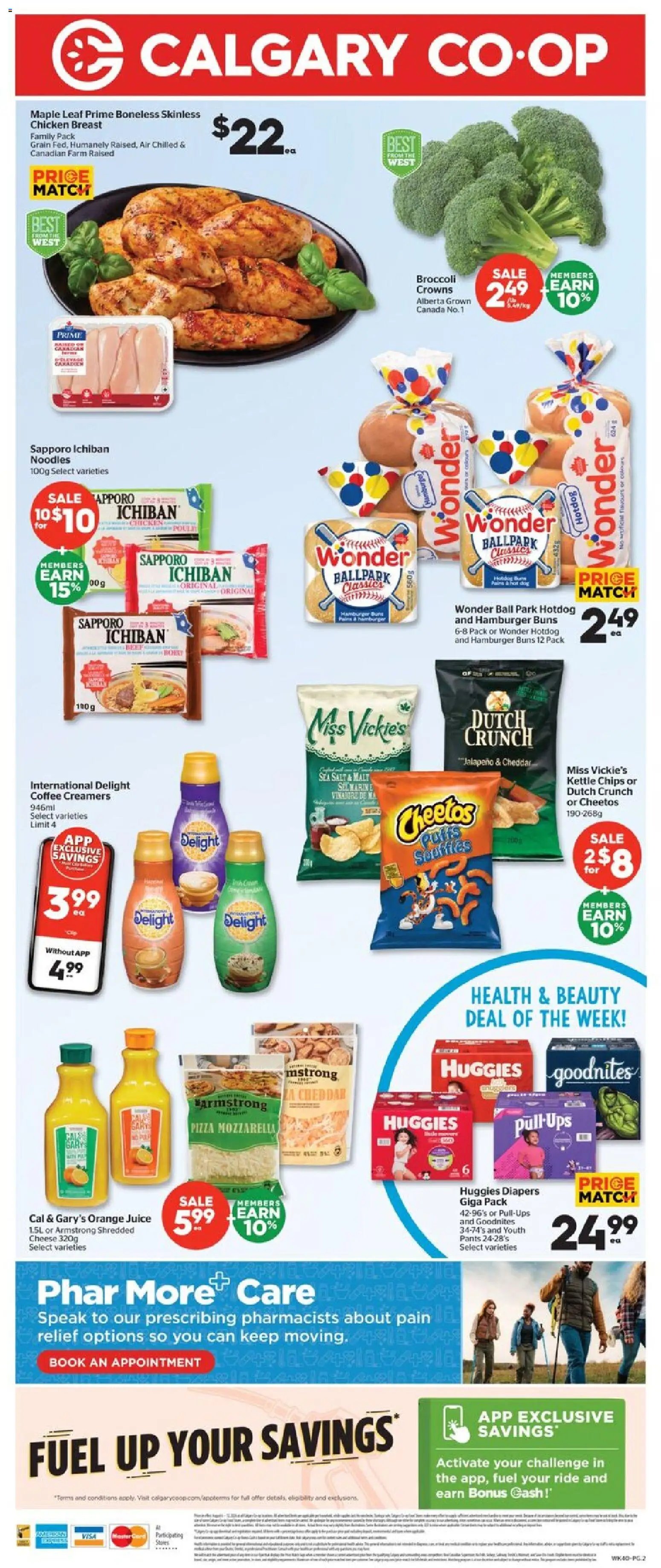 Calgary Co-op weekly flyer / circulaire