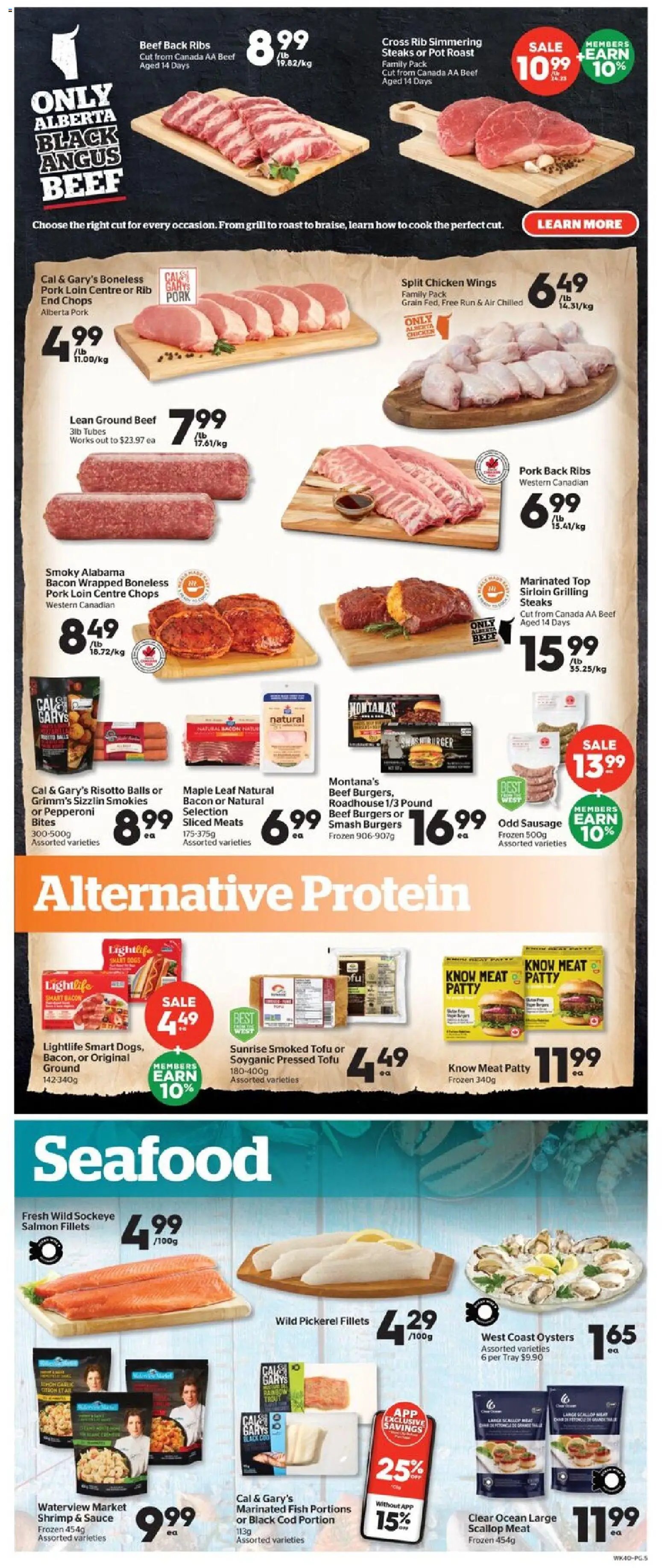 Calgary Co-op weekly flyer / circulaire