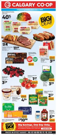 Calgary Co-op weekly flyer / circulaire