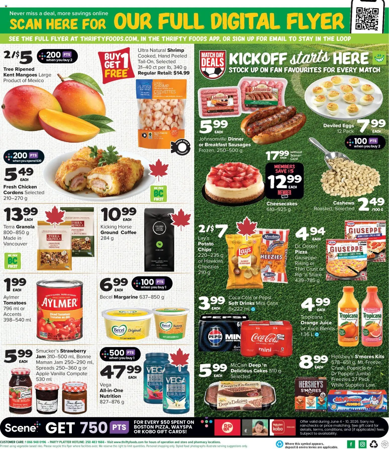 Thrifty Foods weekly flyer / circulaire