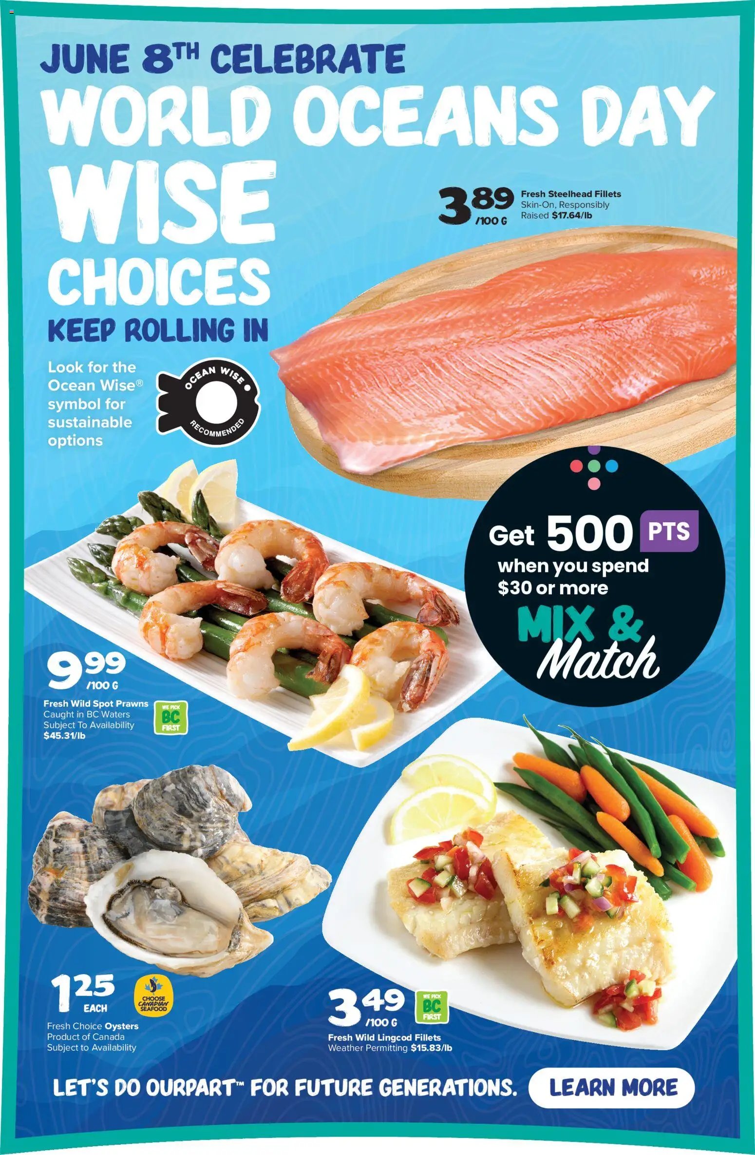 Thrifty Foods weekly flyer / circulaire