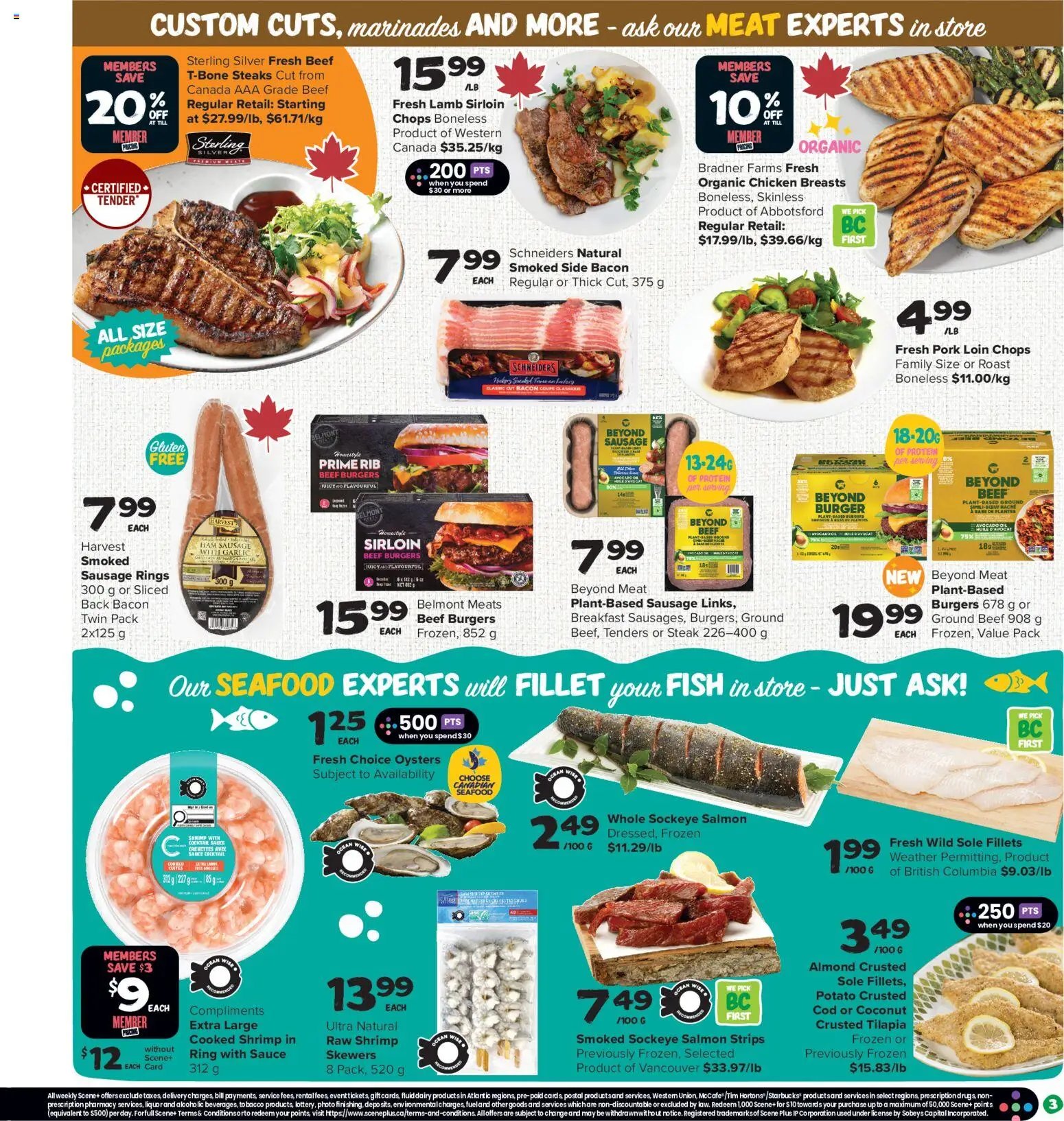 Thrifty Foods weekly flyer / circulaire