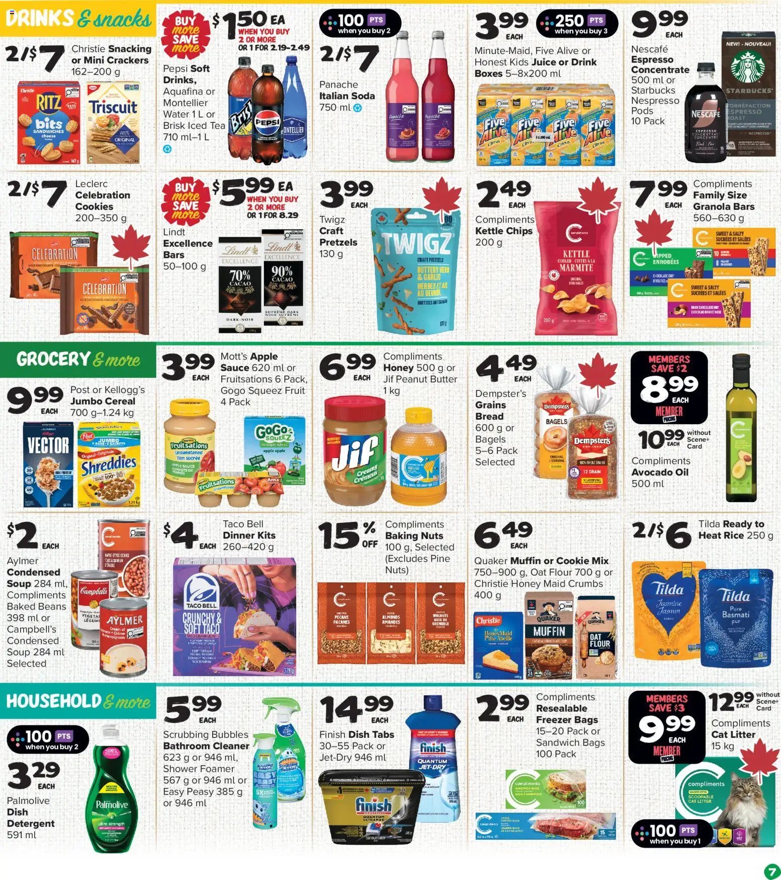 Thrifty Foods weekly flyer / circulaire