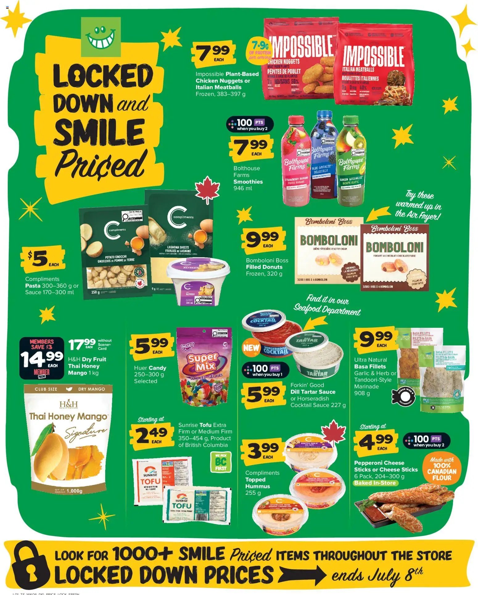 Thrifty Foods weekly flyer / circulaire