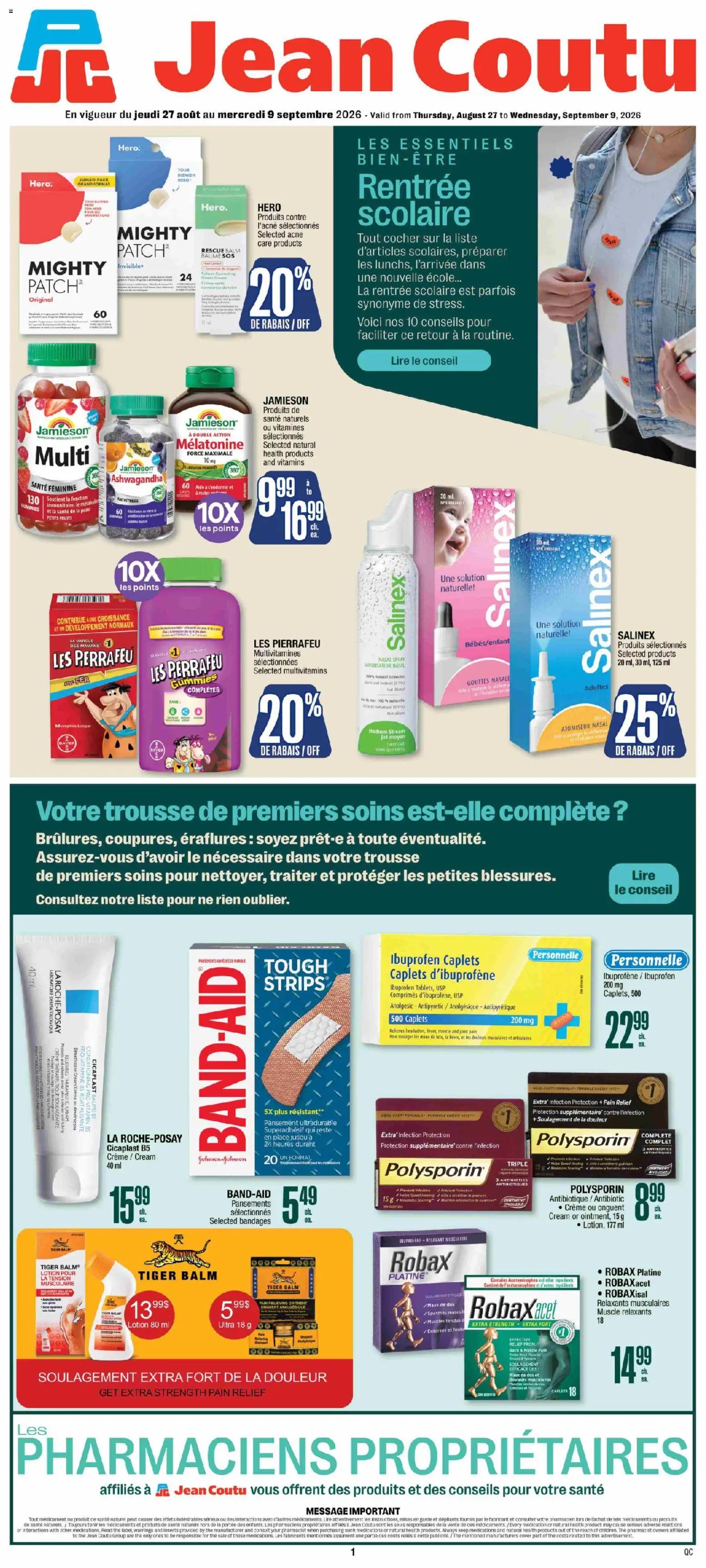 Jean Coutu - Pharma Booklet
