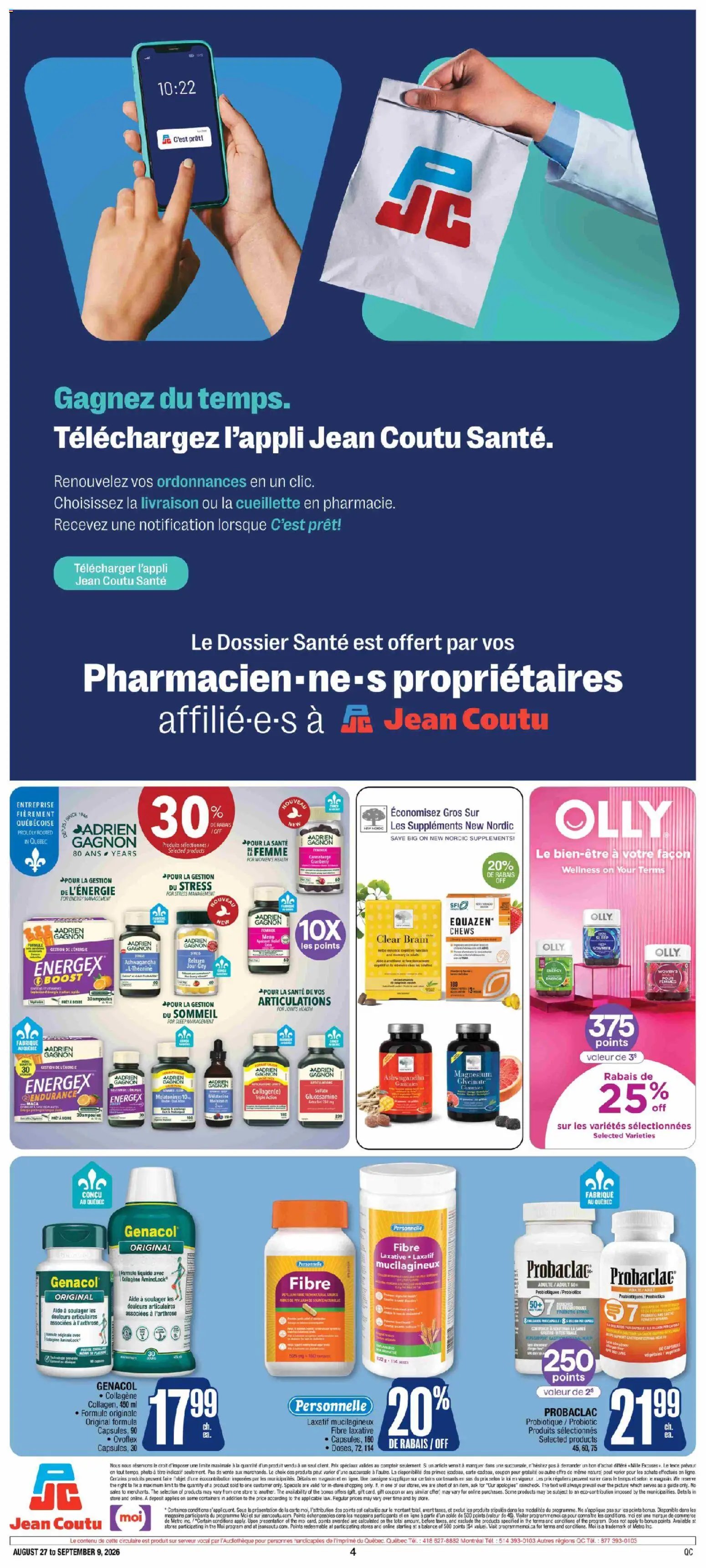 Jean Coutu - Pharma Booklet