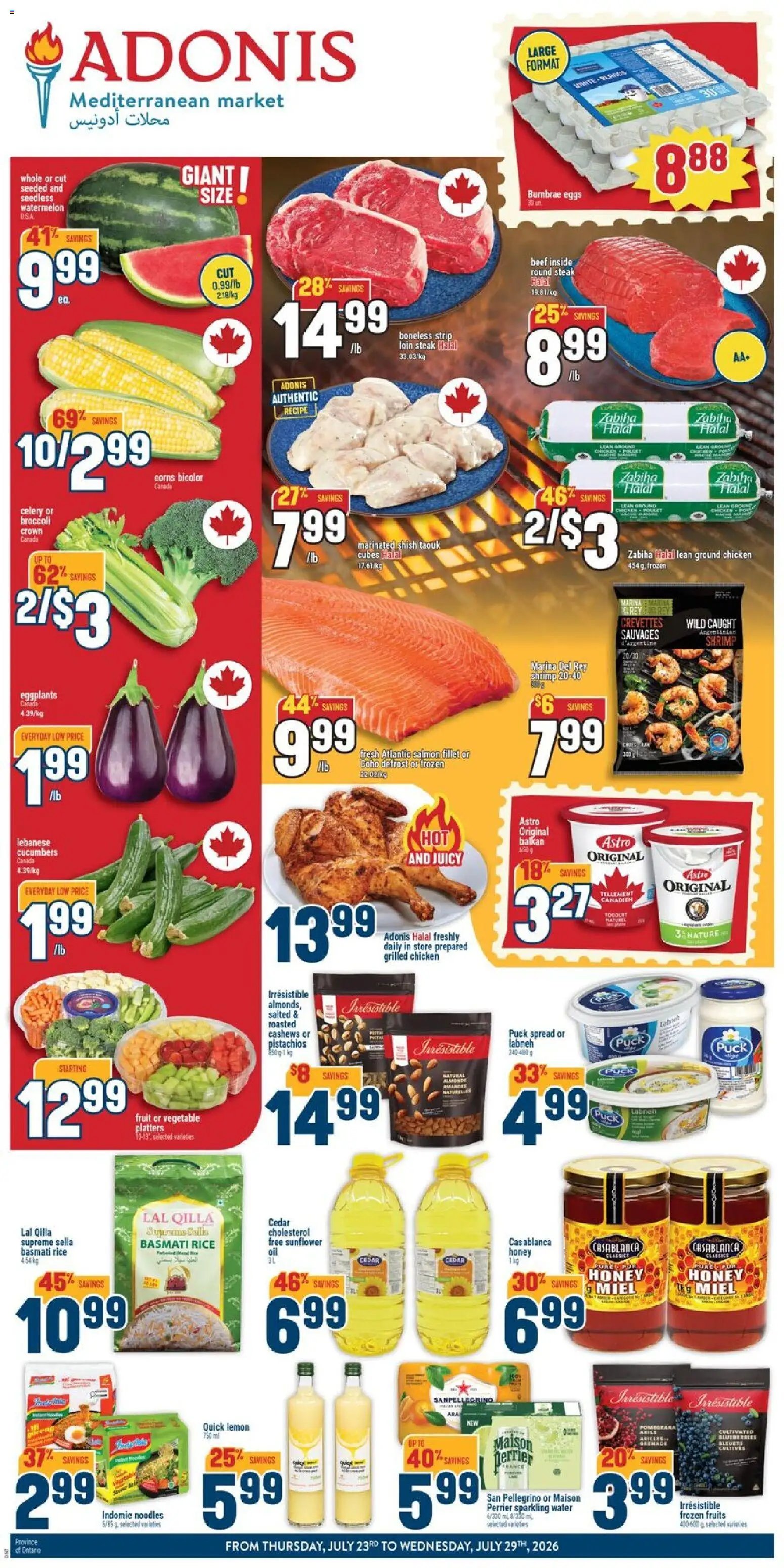 Adonis weekly flyer