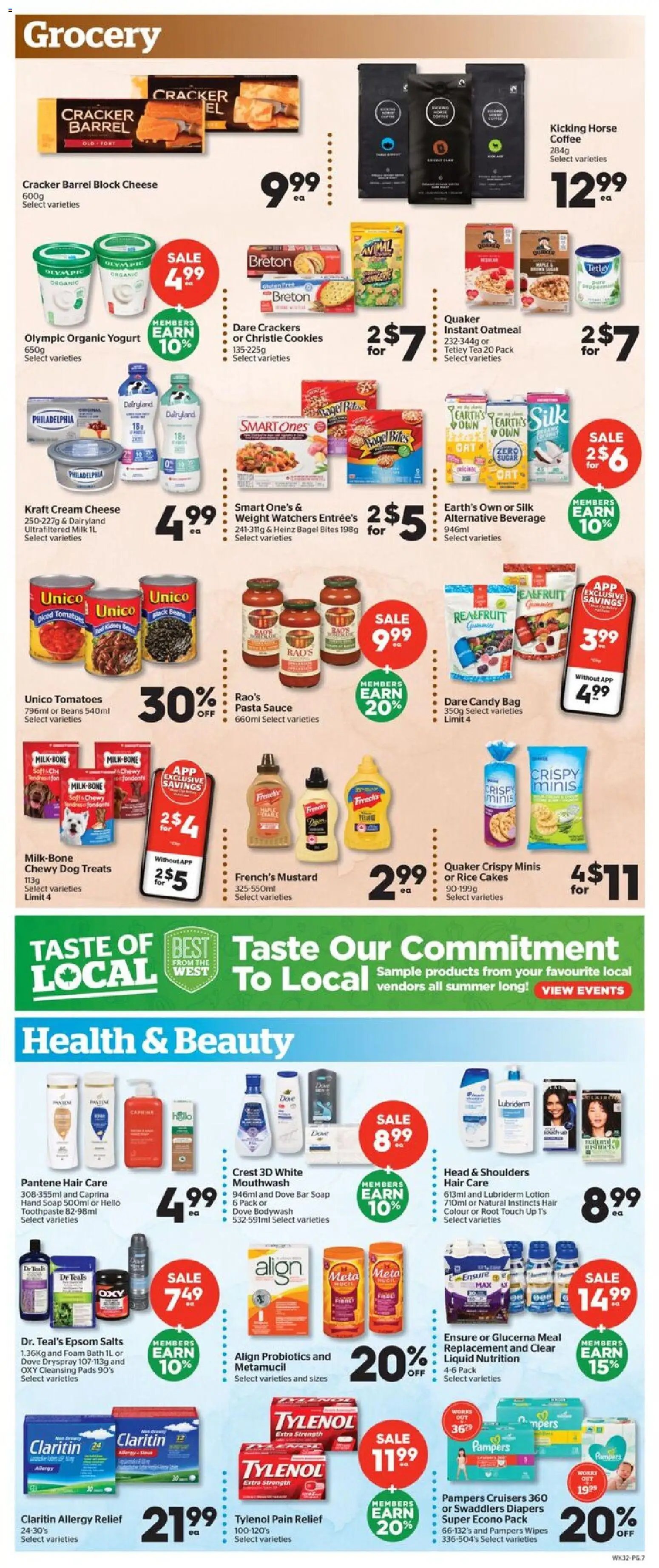 Calgary Co-op weekly flyer / circulaire