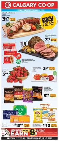 Calgary Co-op weekly flyer / circulaire