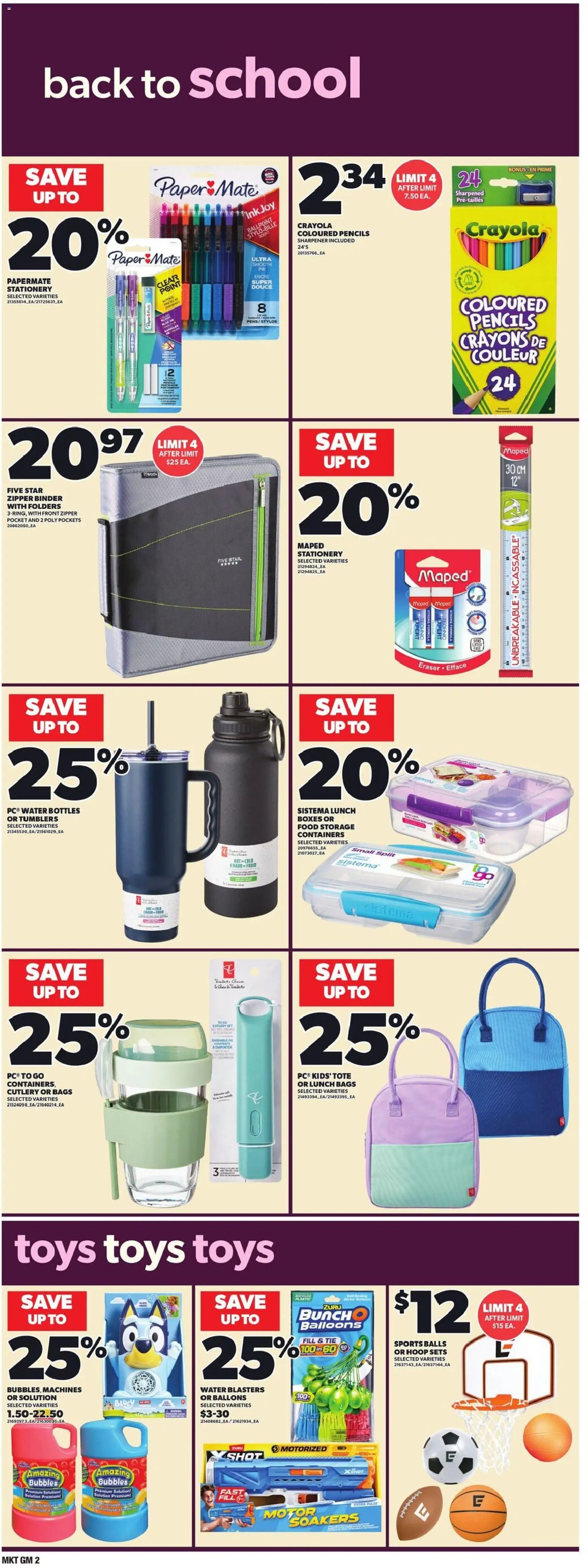 Zehrs weekly flyer / circulaire