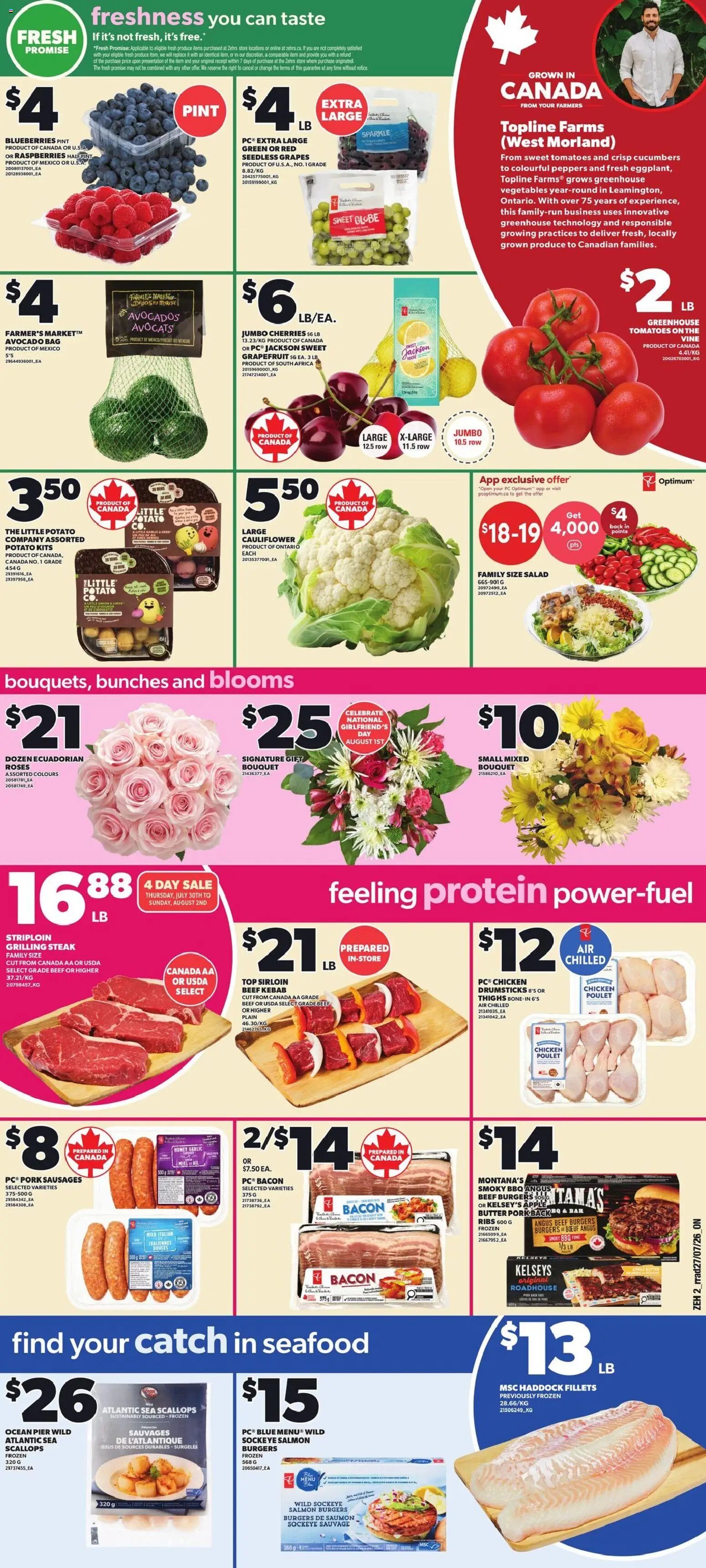 Zehrs weekly flyer / circulaire
