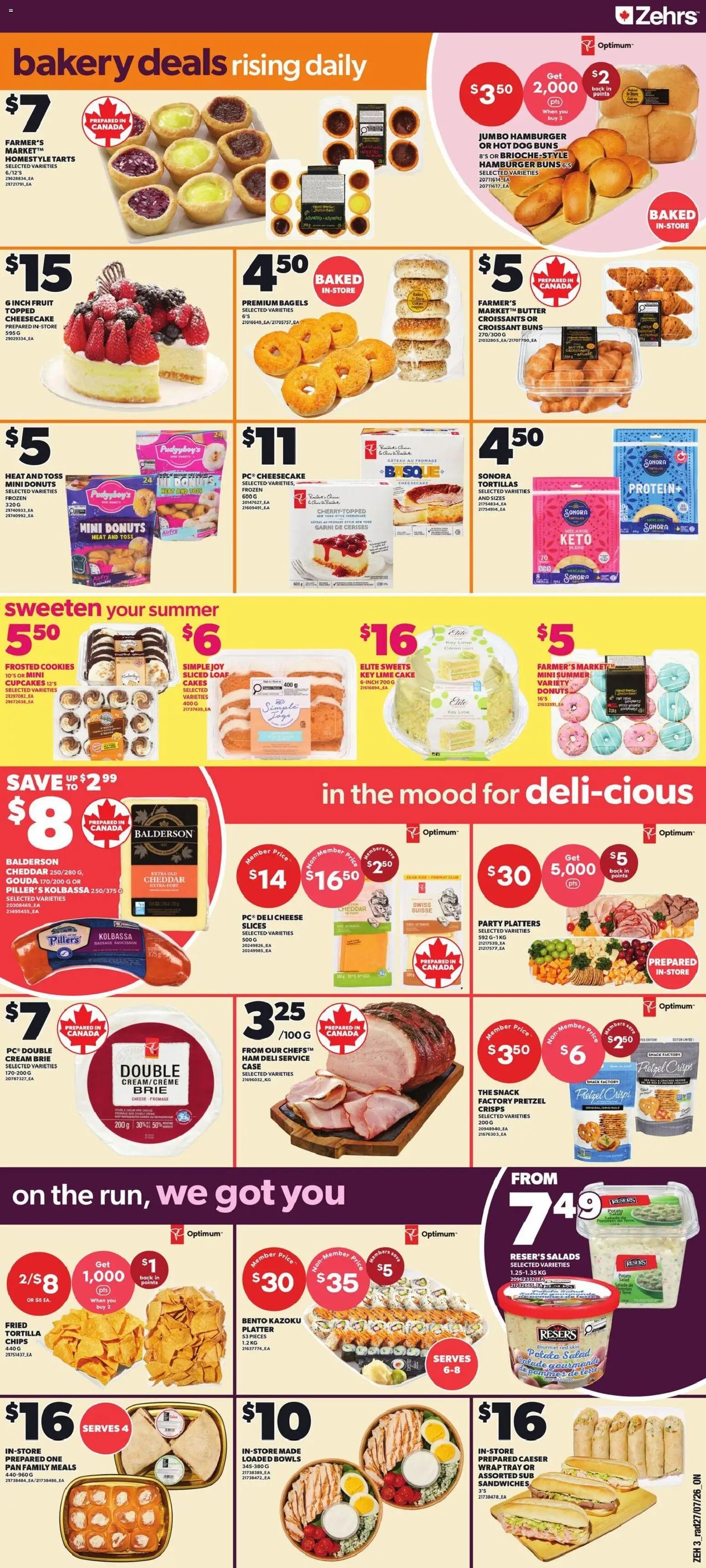 Zehrs weekly flyer / circulaire